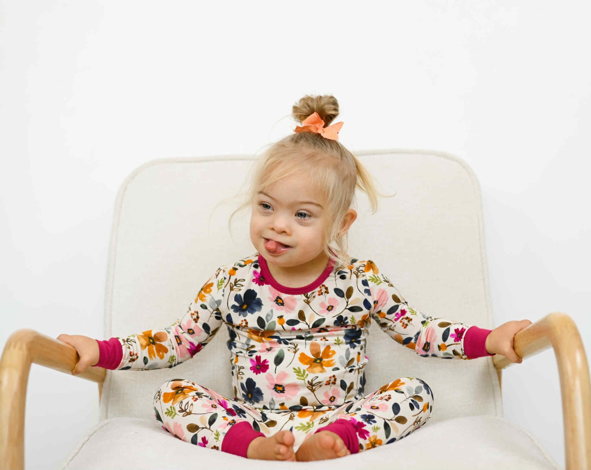 Autumn Blossoms Pajama Set