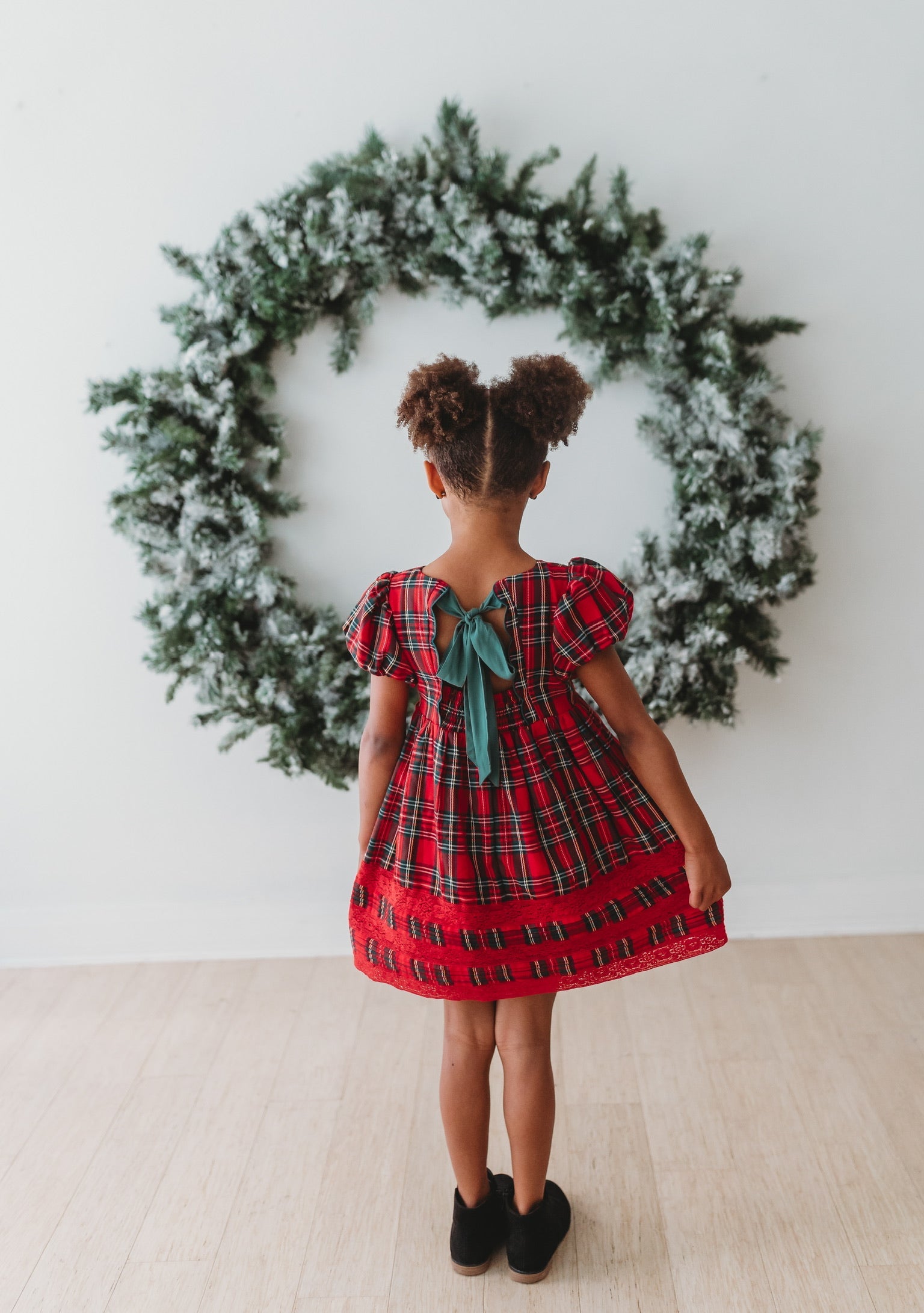 *preorder* Christmas Tartan Charlotte Dress