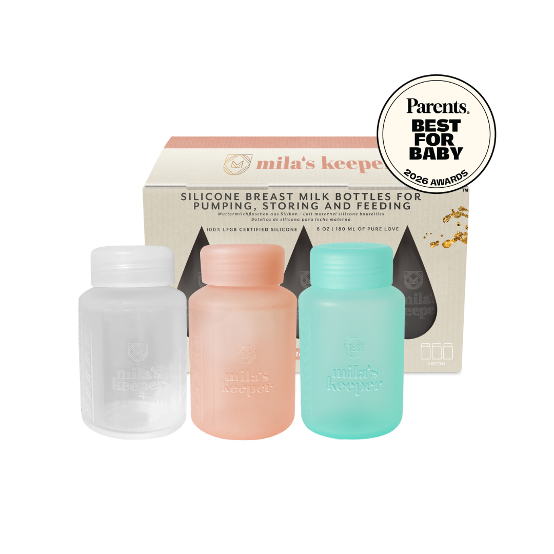 Silicone Breast Milk Storage (set Of 3)