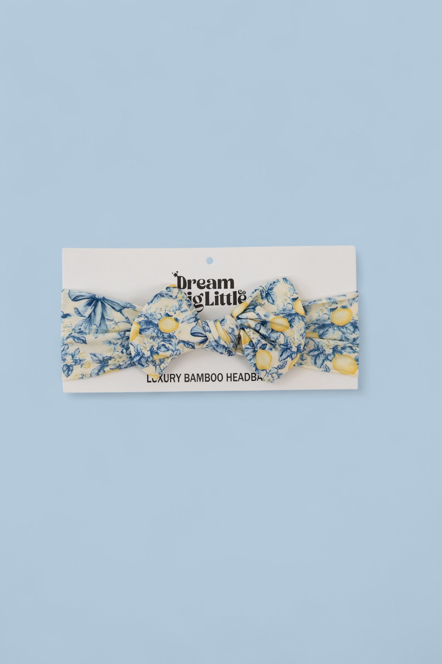 Vintage Citrus Toile Dream Bow