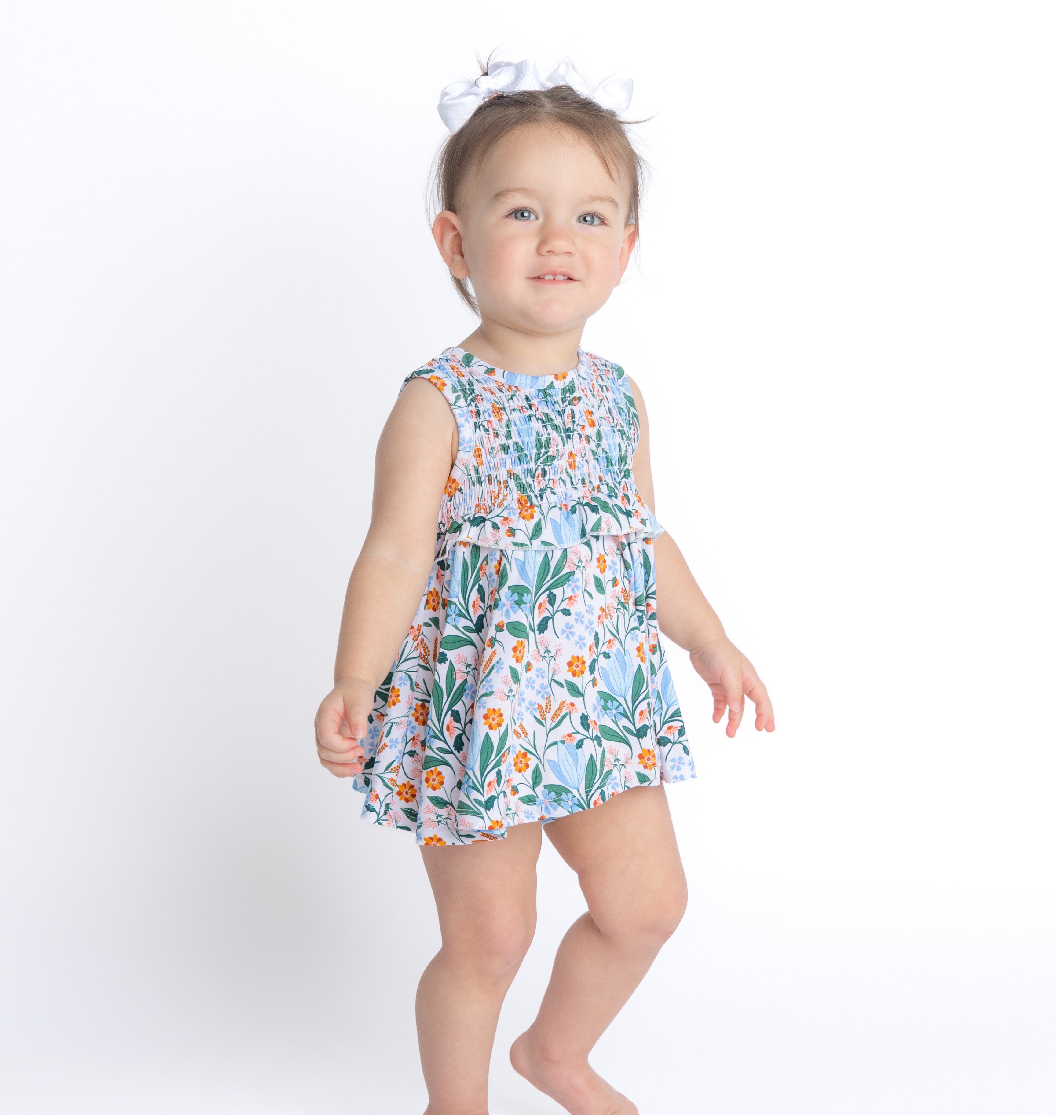 Eleanor Bamboo Skirted Bodysuit