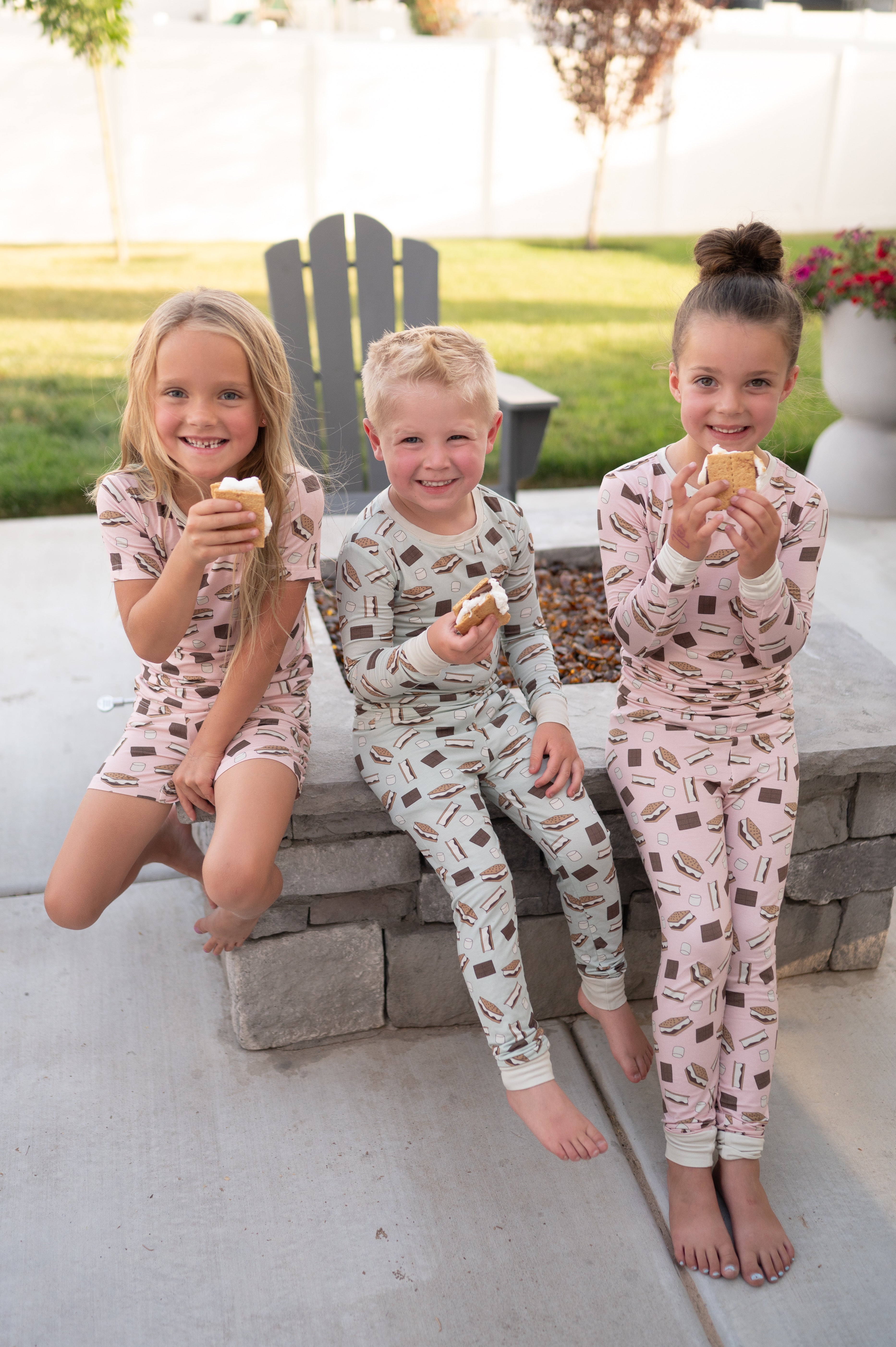 S'more To Love (long Sleeve Pj) - Blue