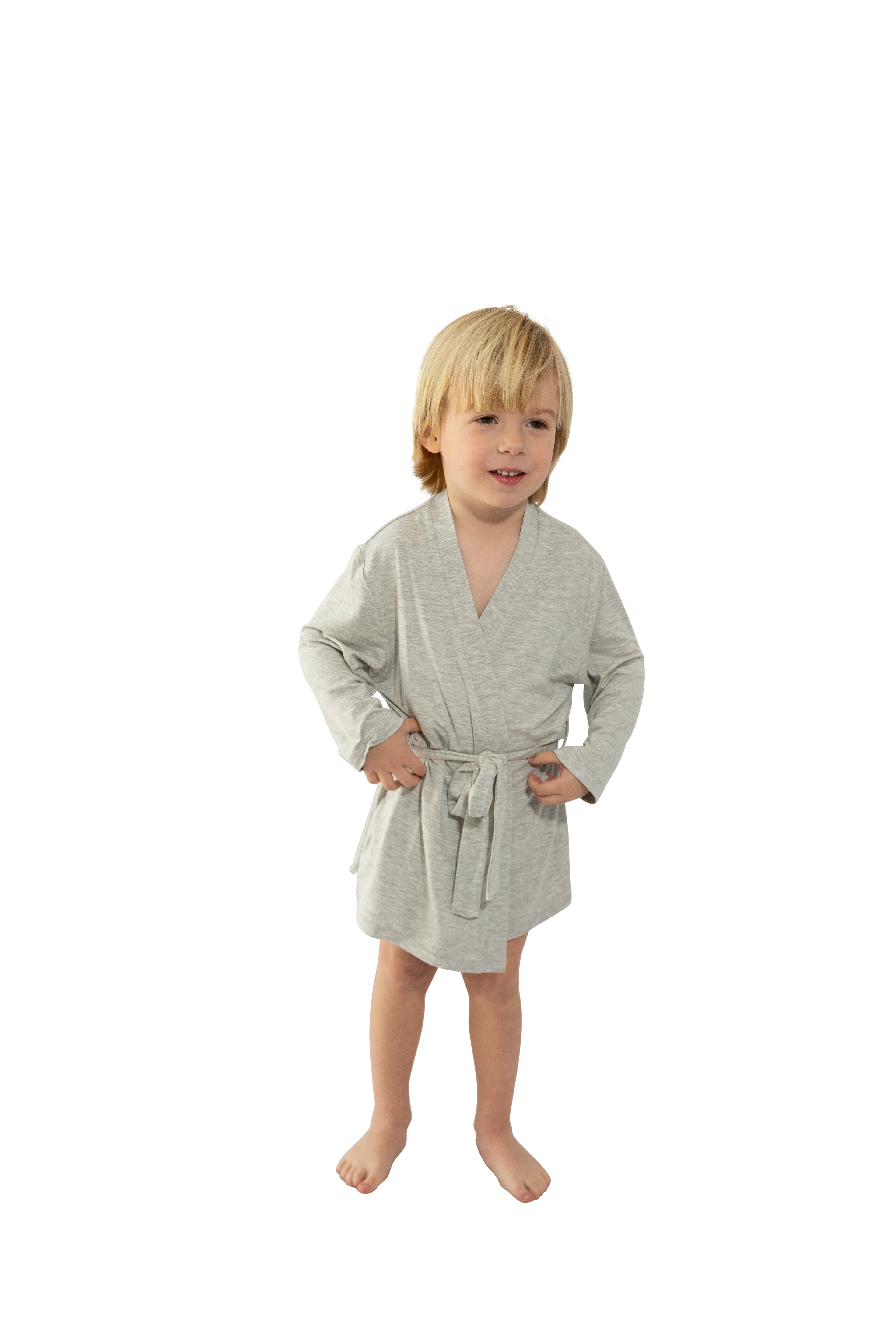 Luxe Bamboo Toddler Kids Robe