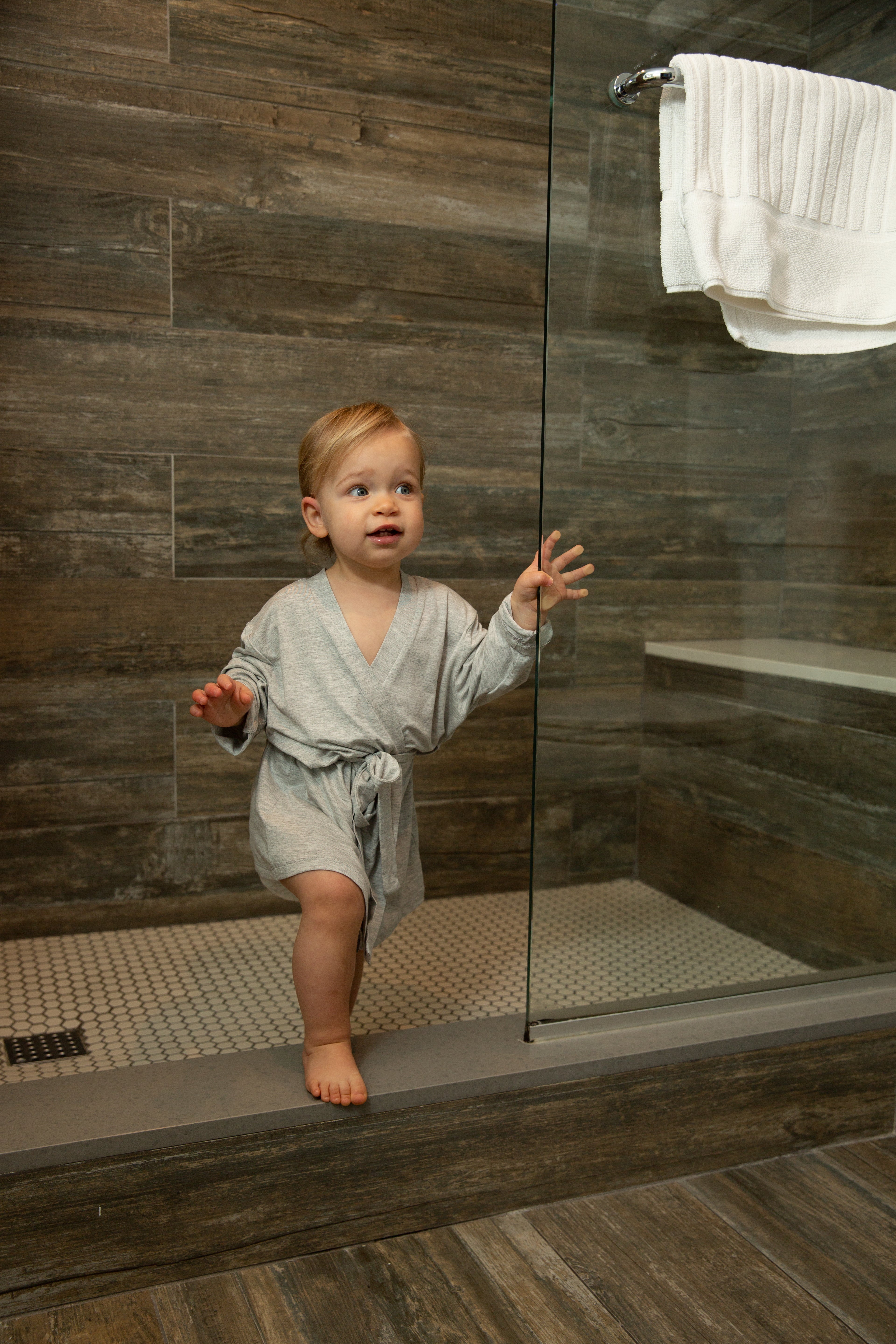Luxe Bamboo Toddler Kids Robe