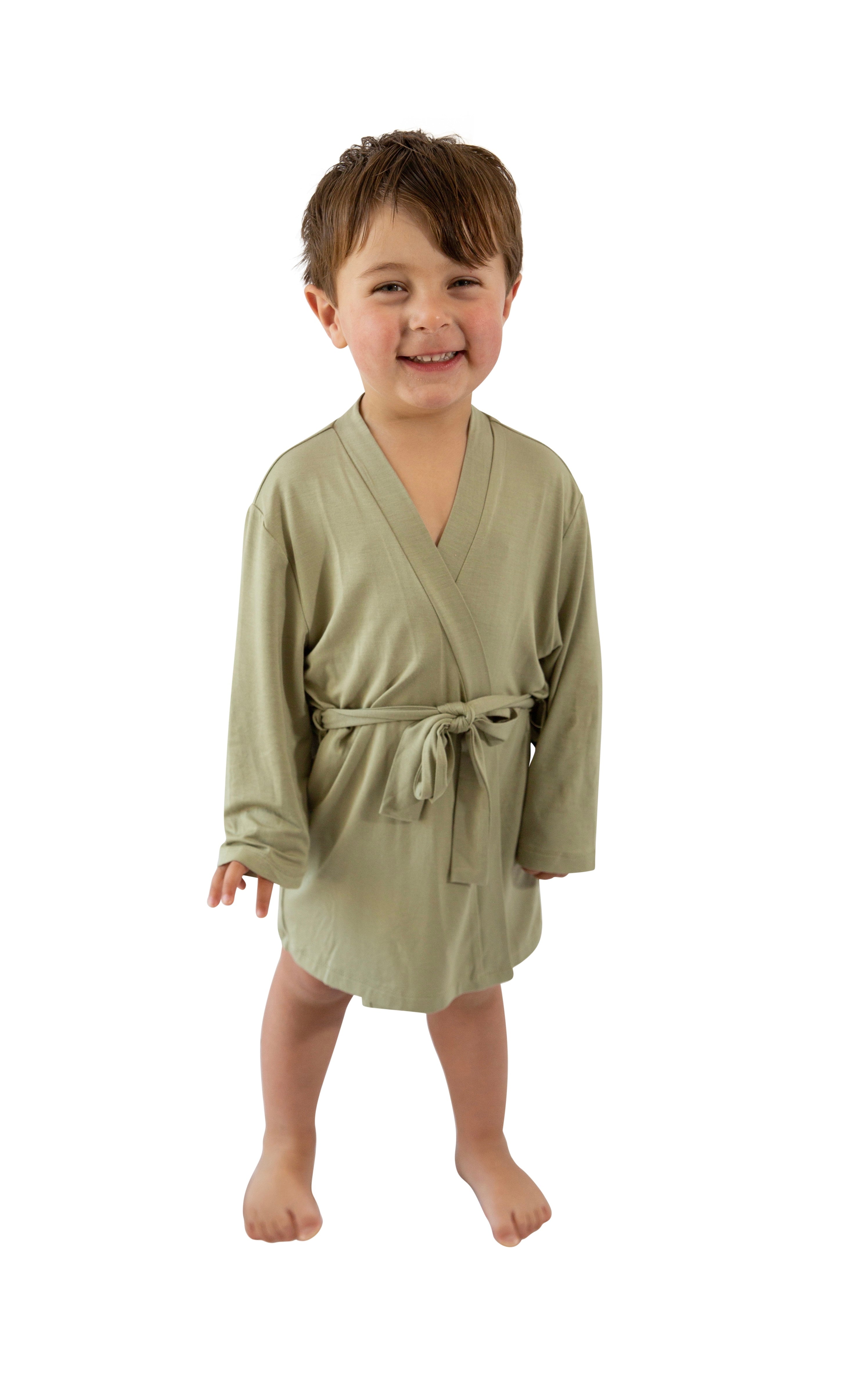 Luxe Bamboo Toddler Kids Robe