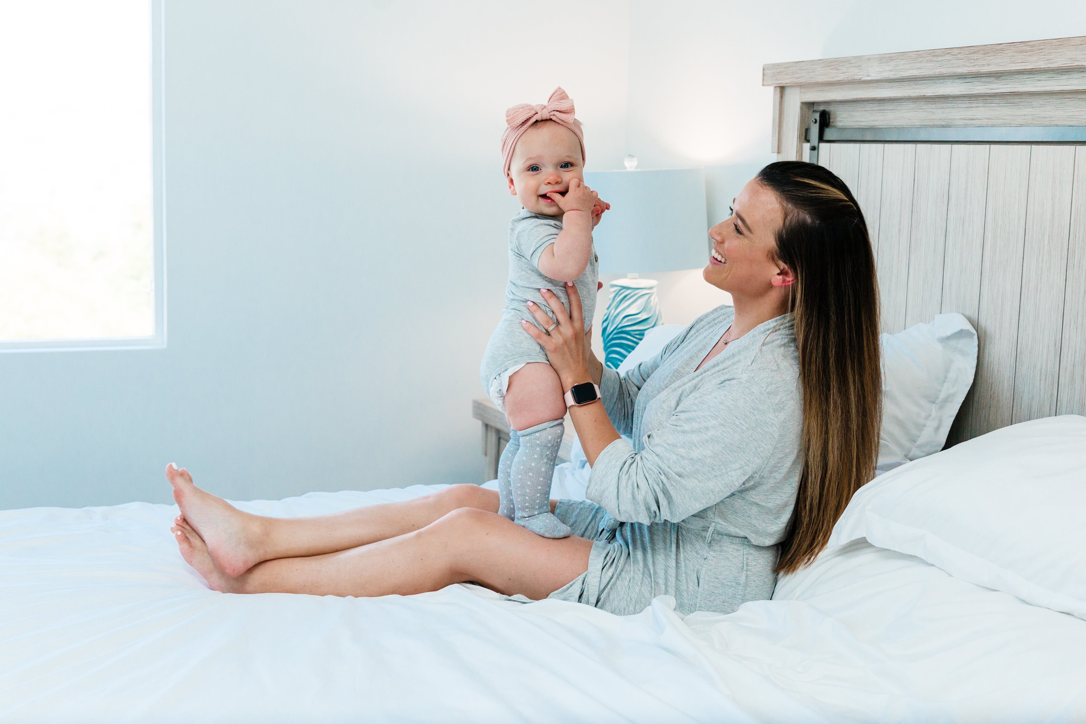 Bamboo Short Sleeve 3 Button Onesie