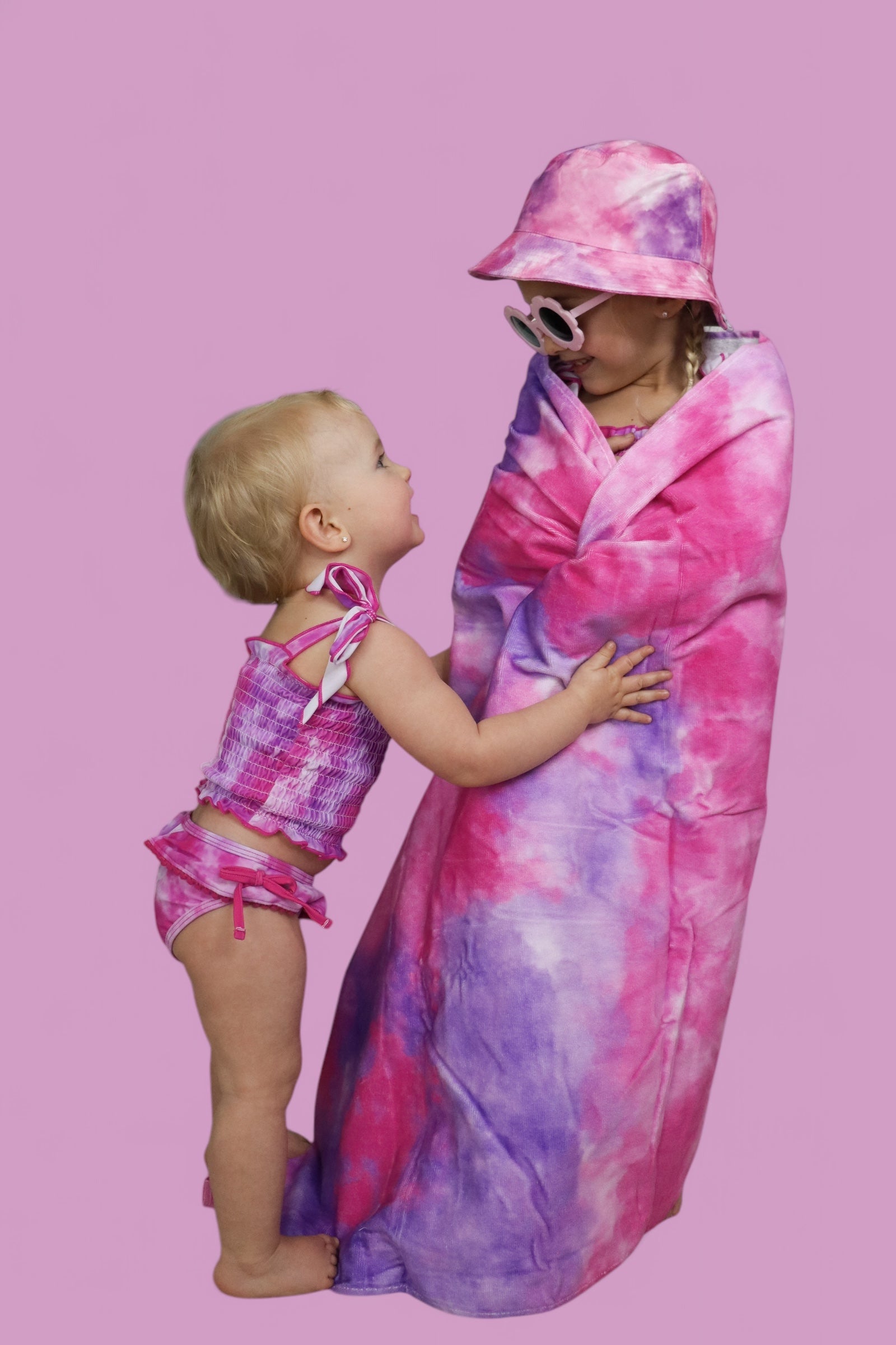 Candy Clouds Dream Smocked Two Piece Swim Suit