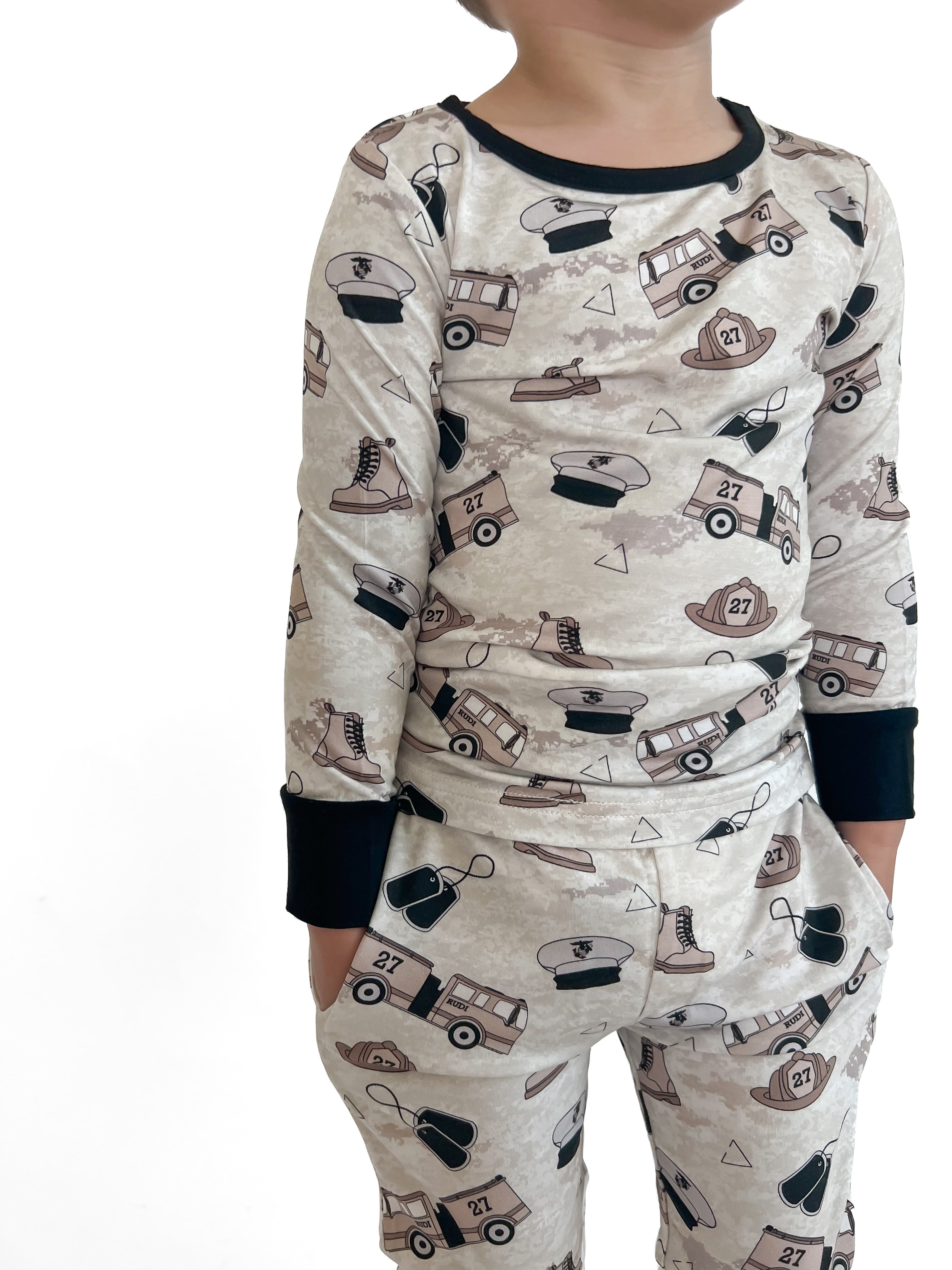 Bamboo 2 Piece Pajama Set - Rudi