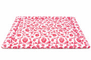 Red Chinoiserie Padded Baby Play Mat