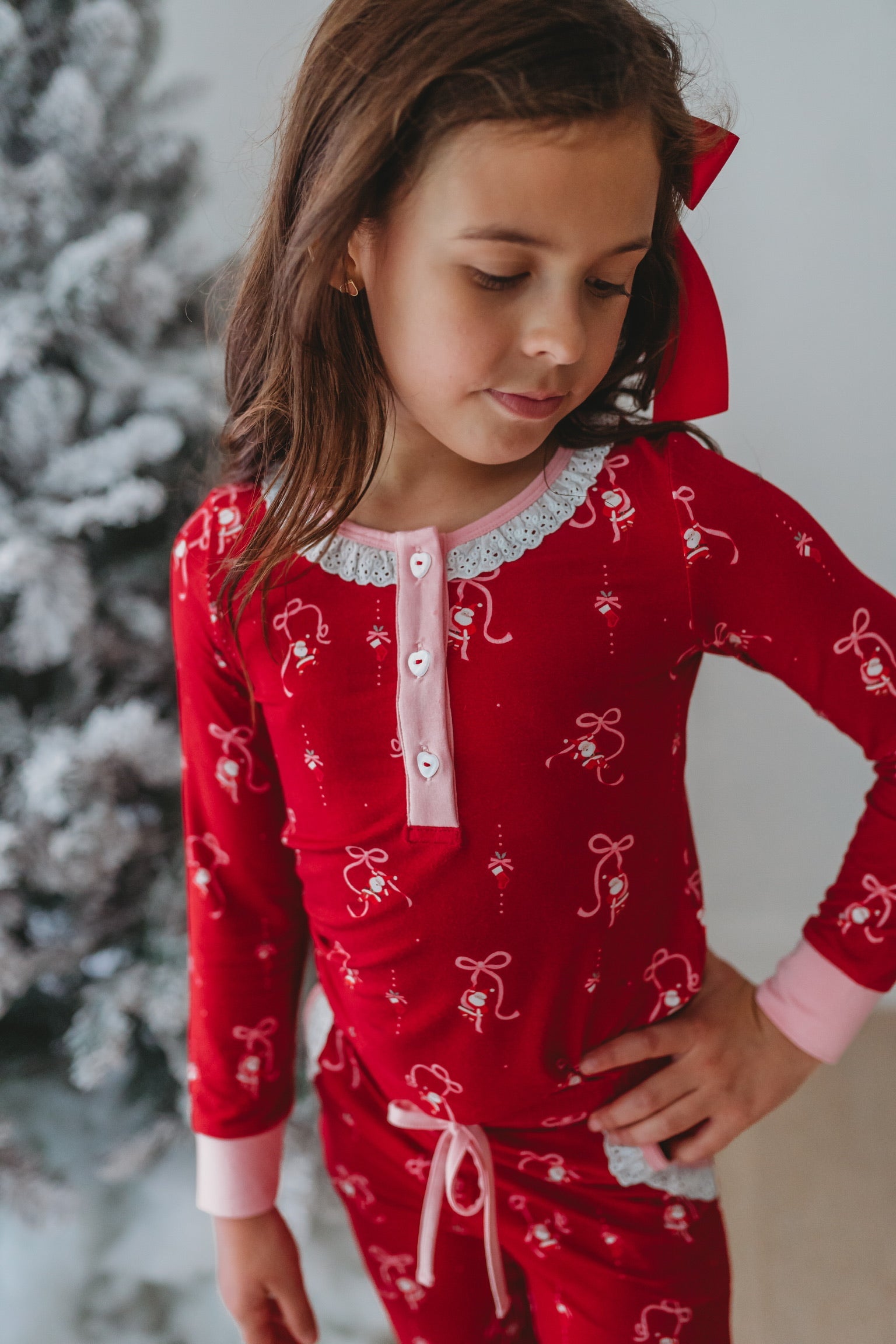 *preorder* Santa's Sleigh Bows Comfort Set