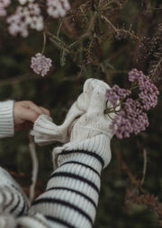 Cashmere & Merino Wool Gloves | Pure Beige