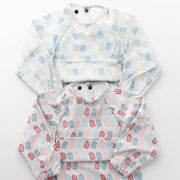 The Grayson Long Sleeve Bib - Popsicles