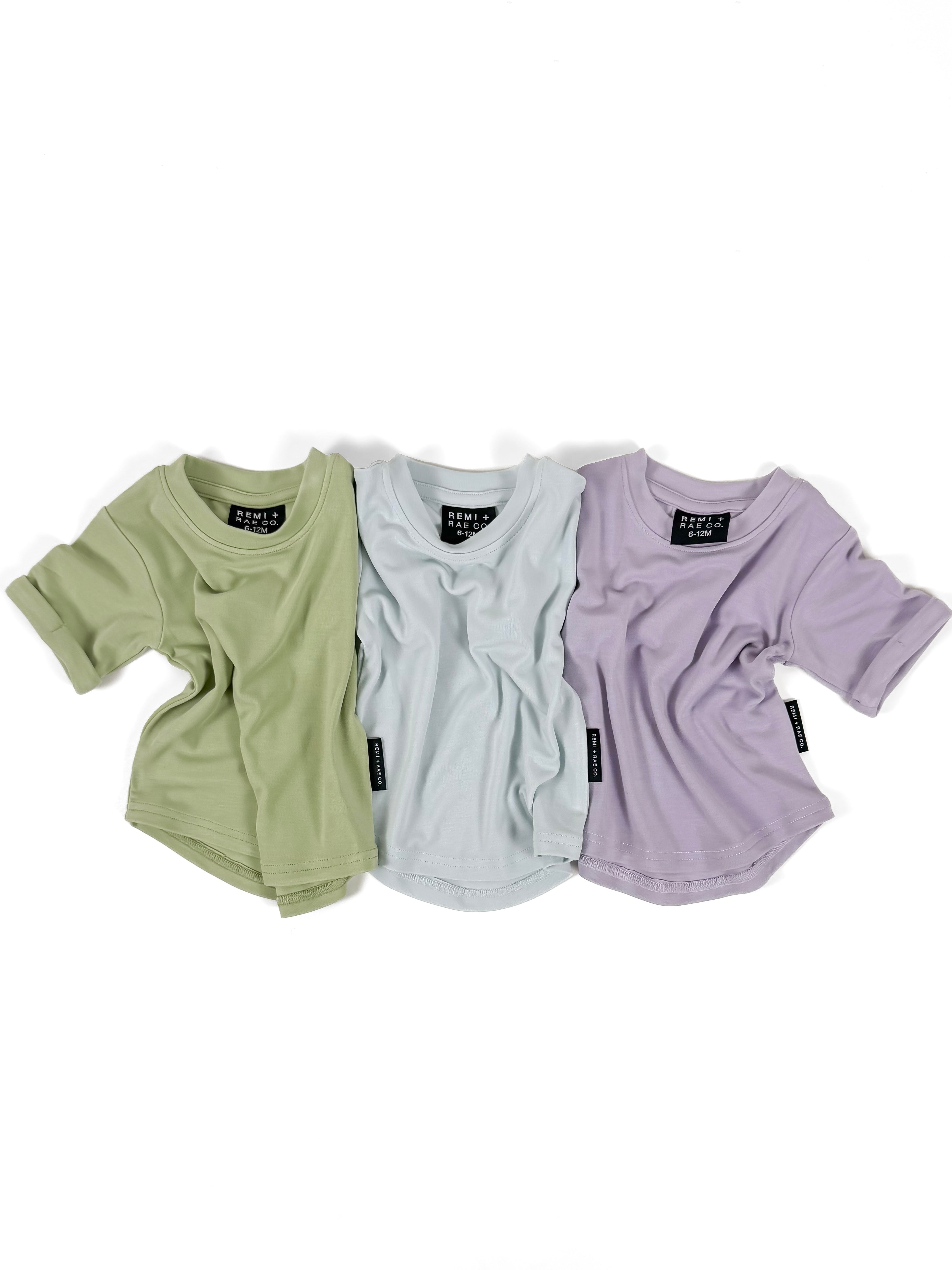 Bamboo Luxe Tee - Willow