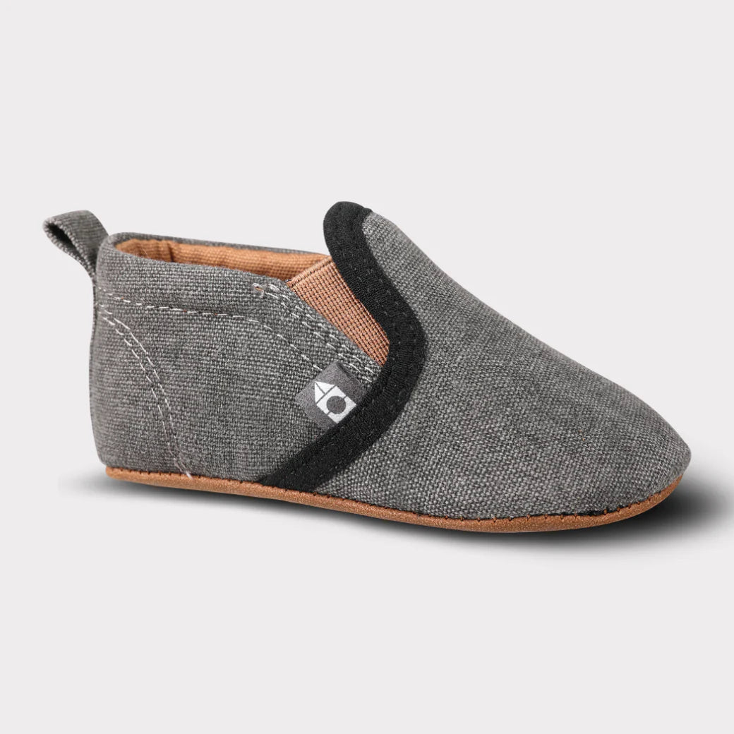 Rascal Soft Sole Boys Slip-on Crib Shoe