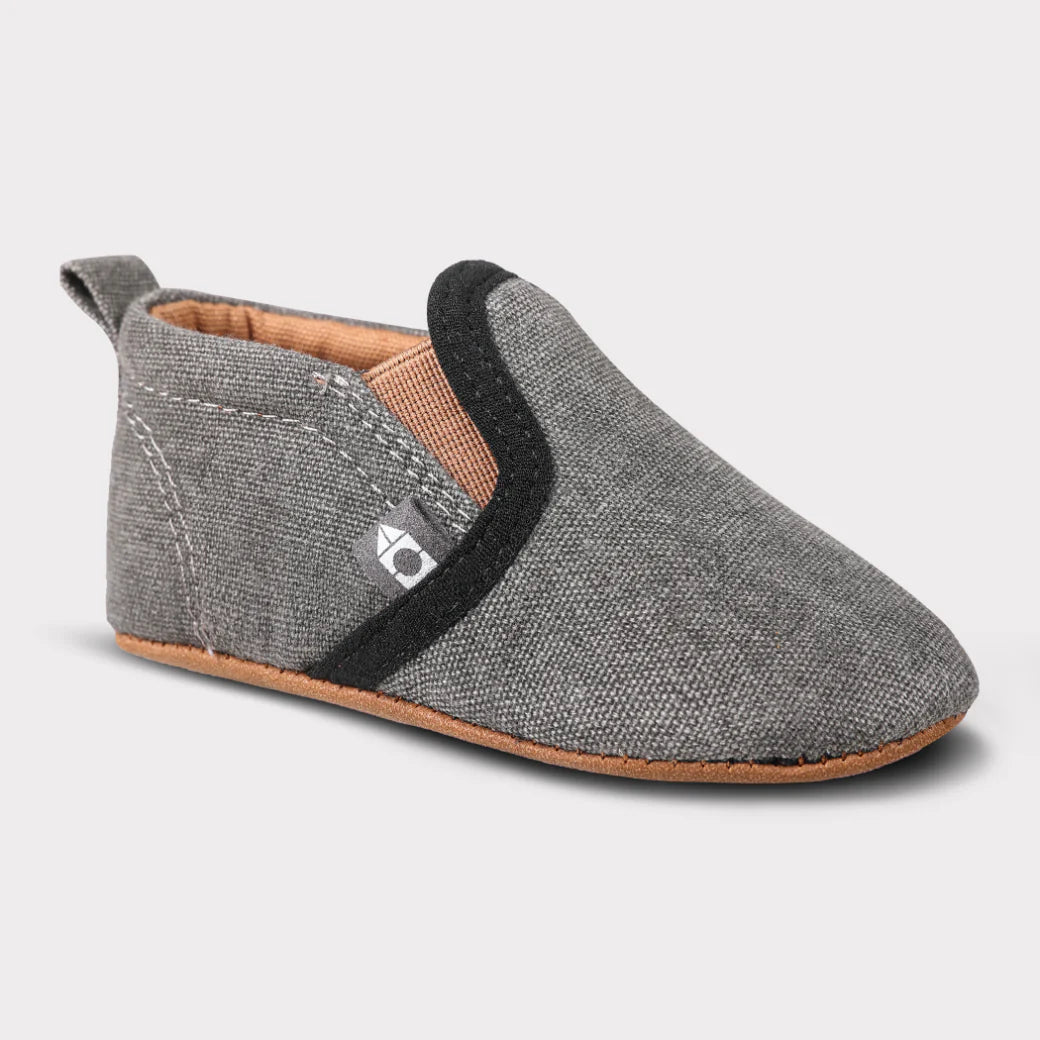 Rascal Soft Sole Boys Slip-on Crib Shoe
