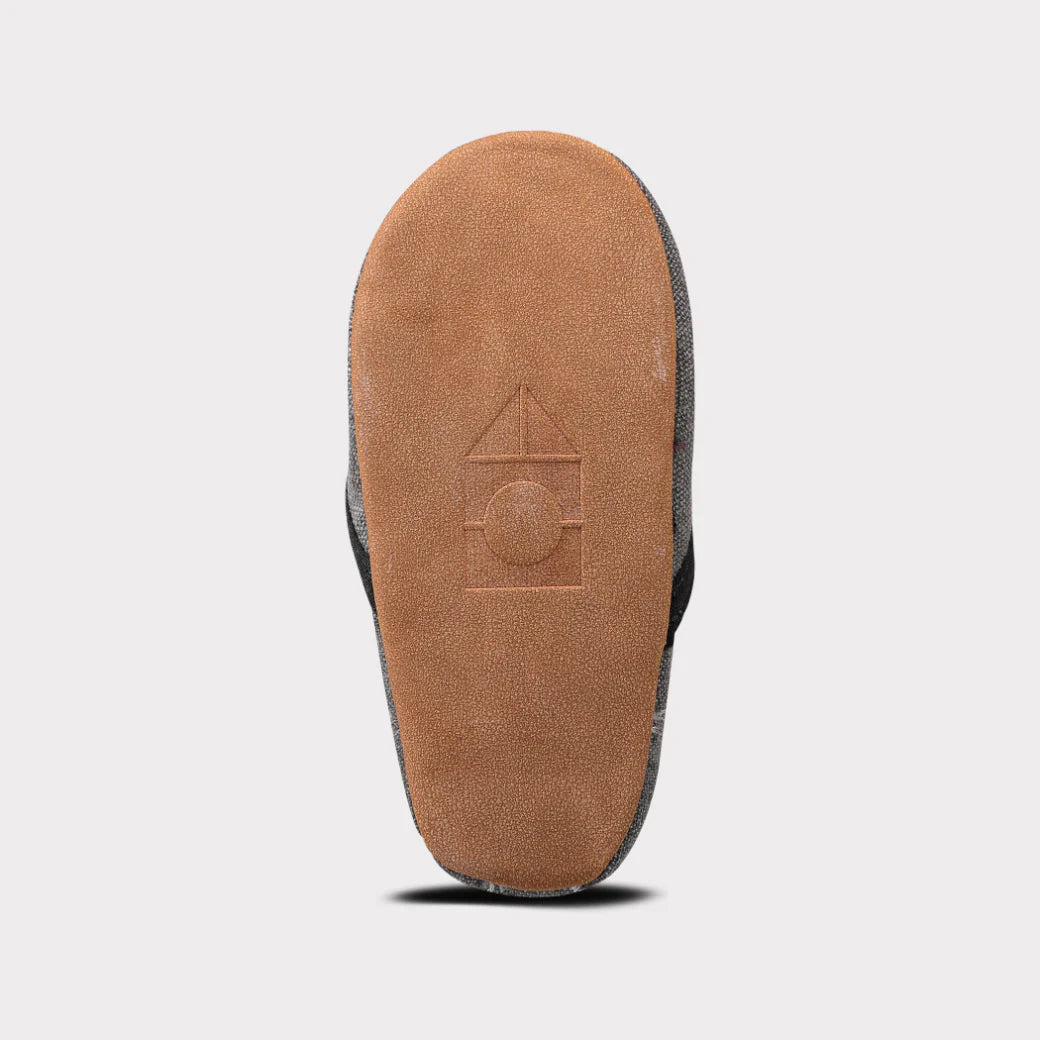 Rascal Soft Sole Boys Slip-on Crib Shoe