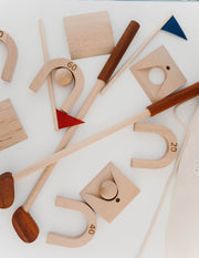 Wooden Golf Clubs Set For Kids