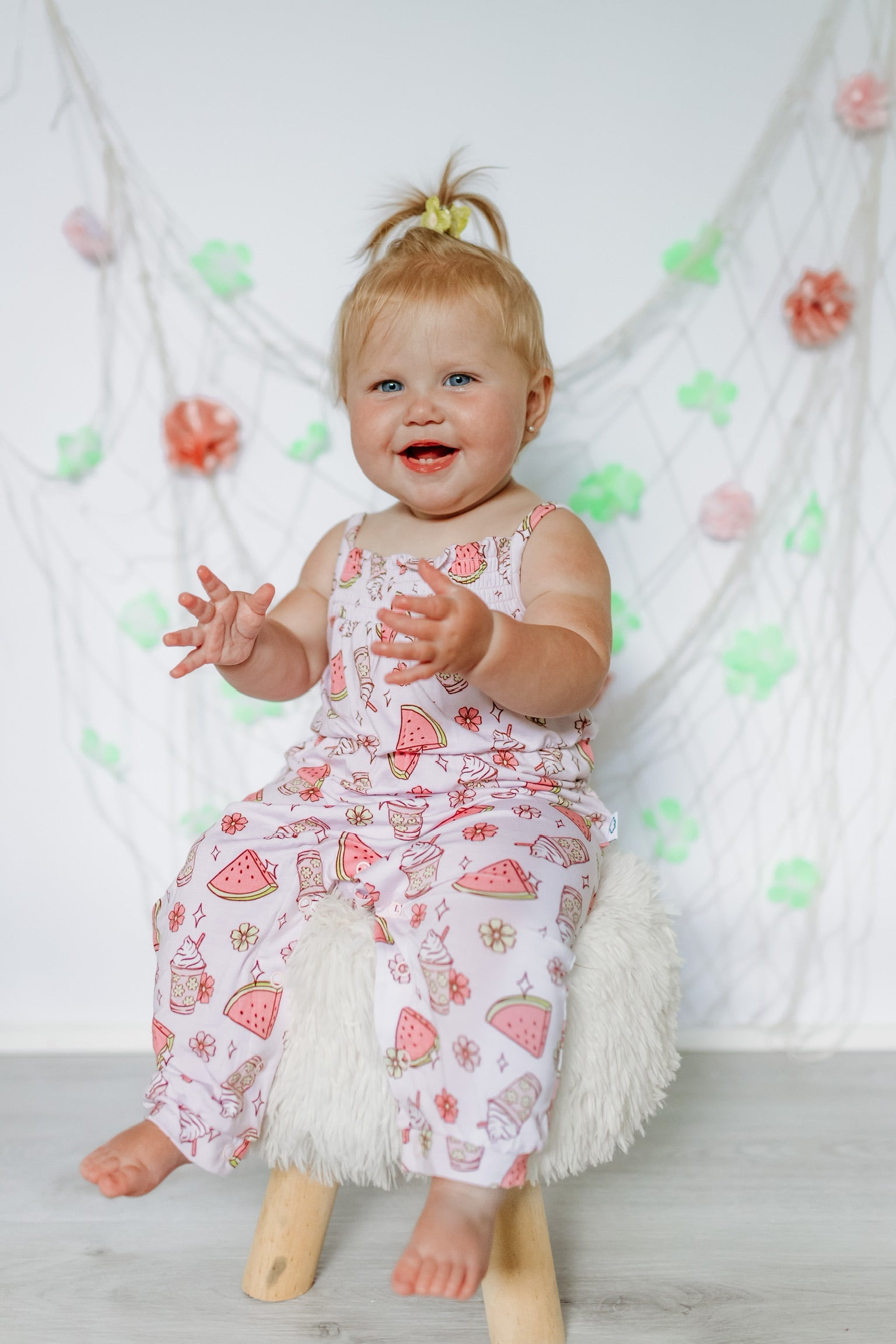 Sweet Summertime Dream Smocked Jumpsuit