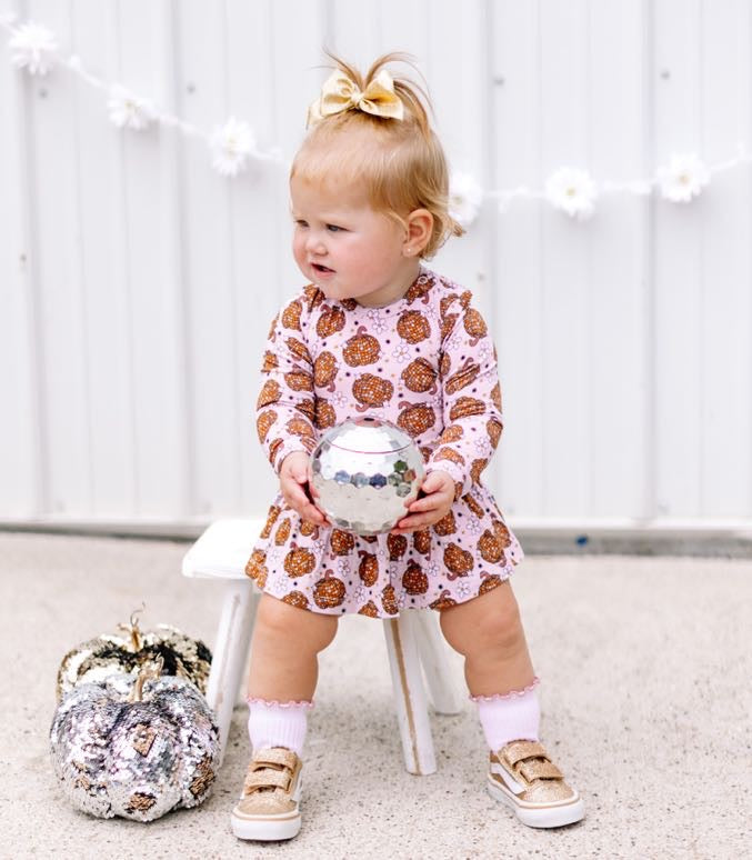 Disco Pumpkin Dream Bodysuit Dress