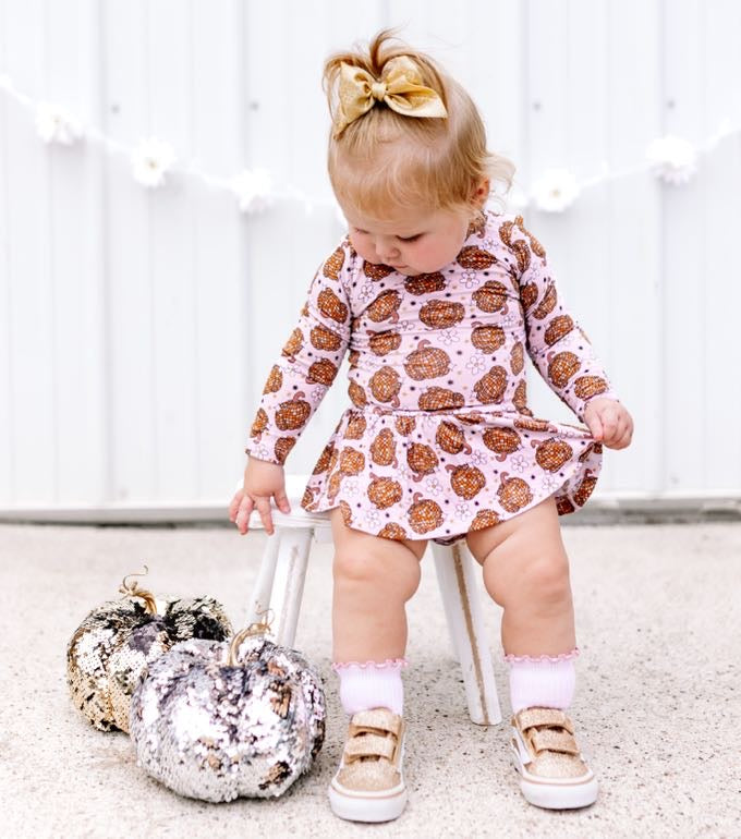 Disco Pumpkin Dream Bodysuit Dress