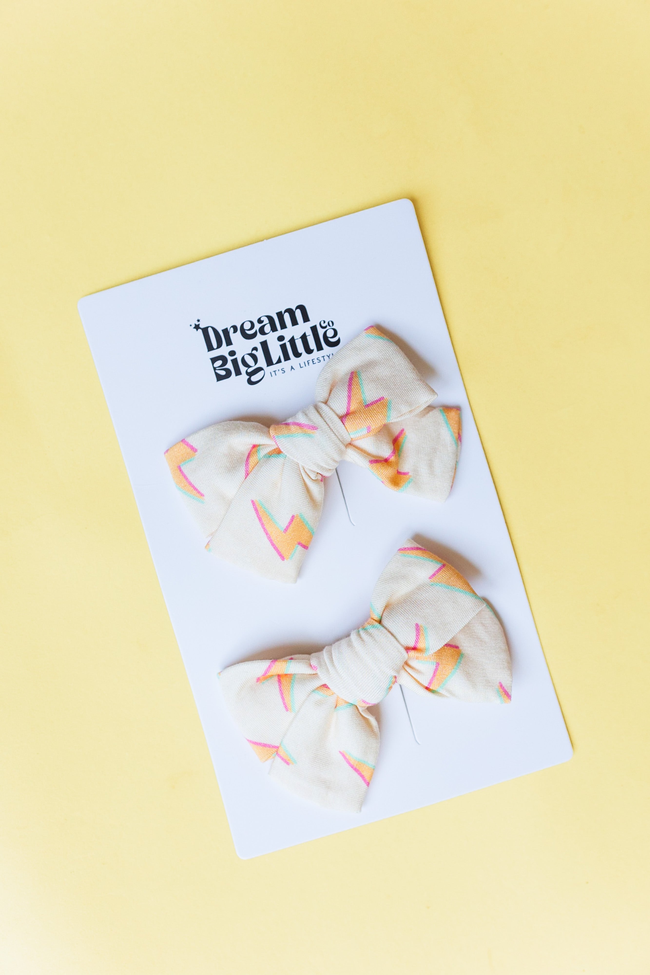 Bolt To Bed Girls Dream Bow Hair Clips