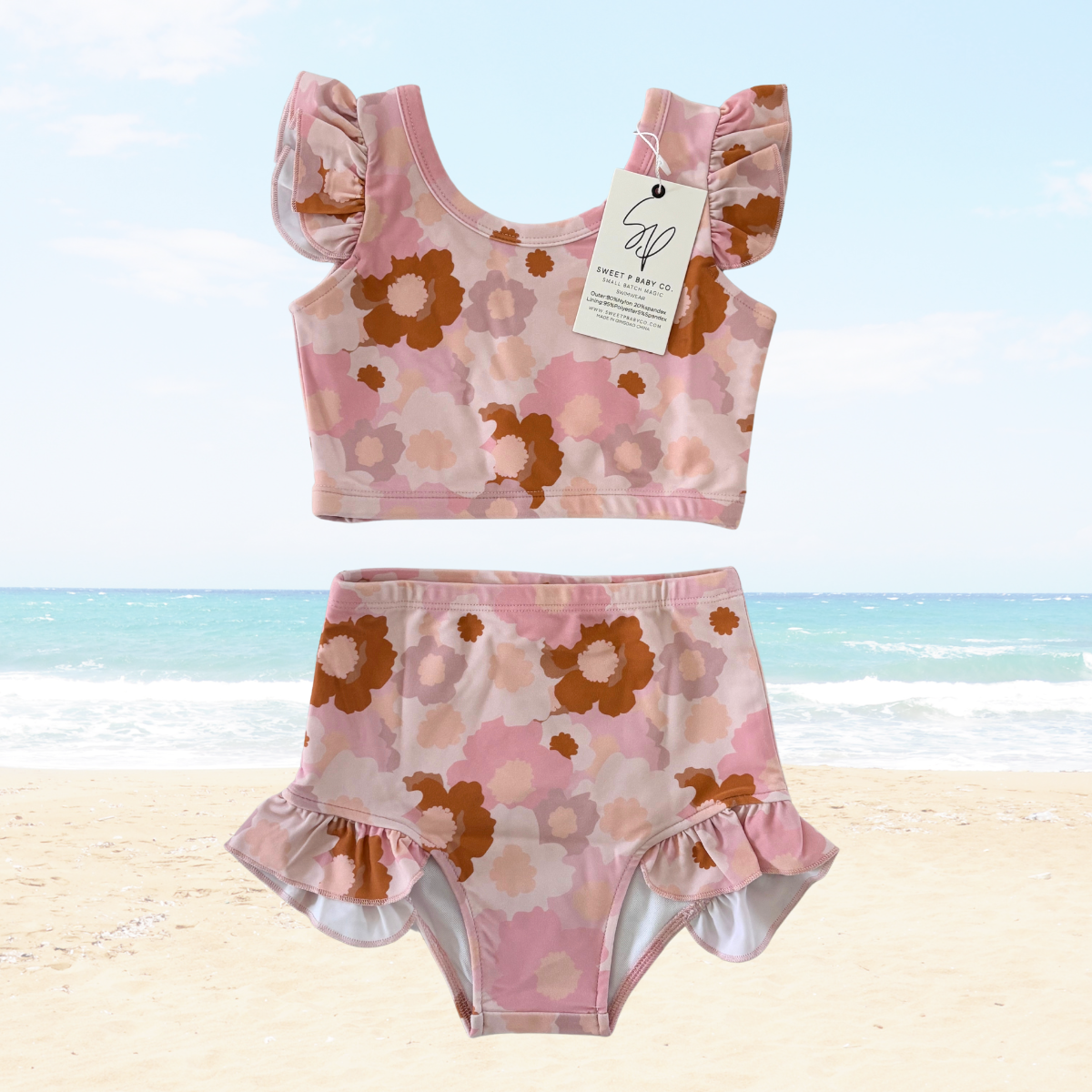 Blush Meadow Flutter Bikini