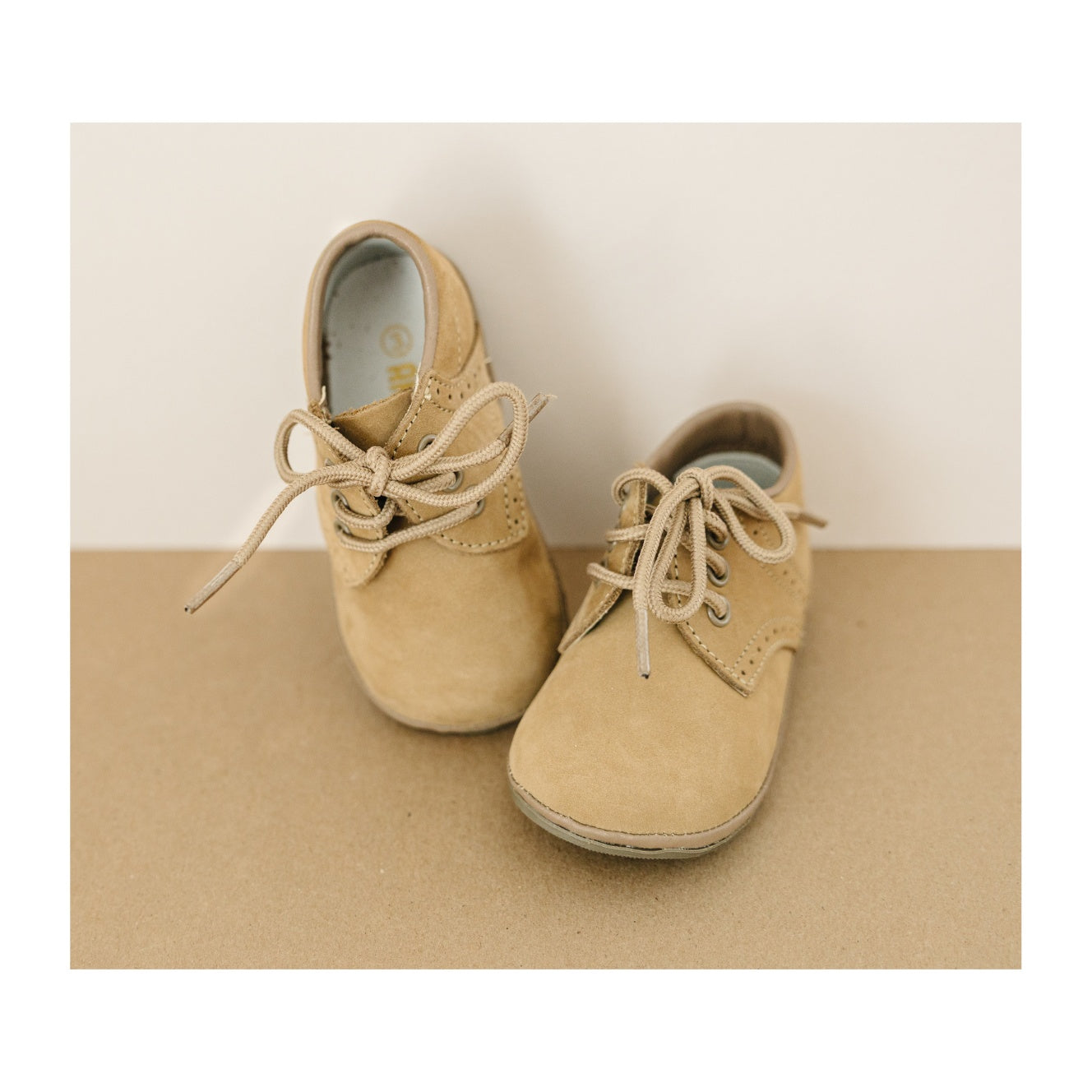 James Boy's Nubuck Leather Lace Up Shoe (baby)