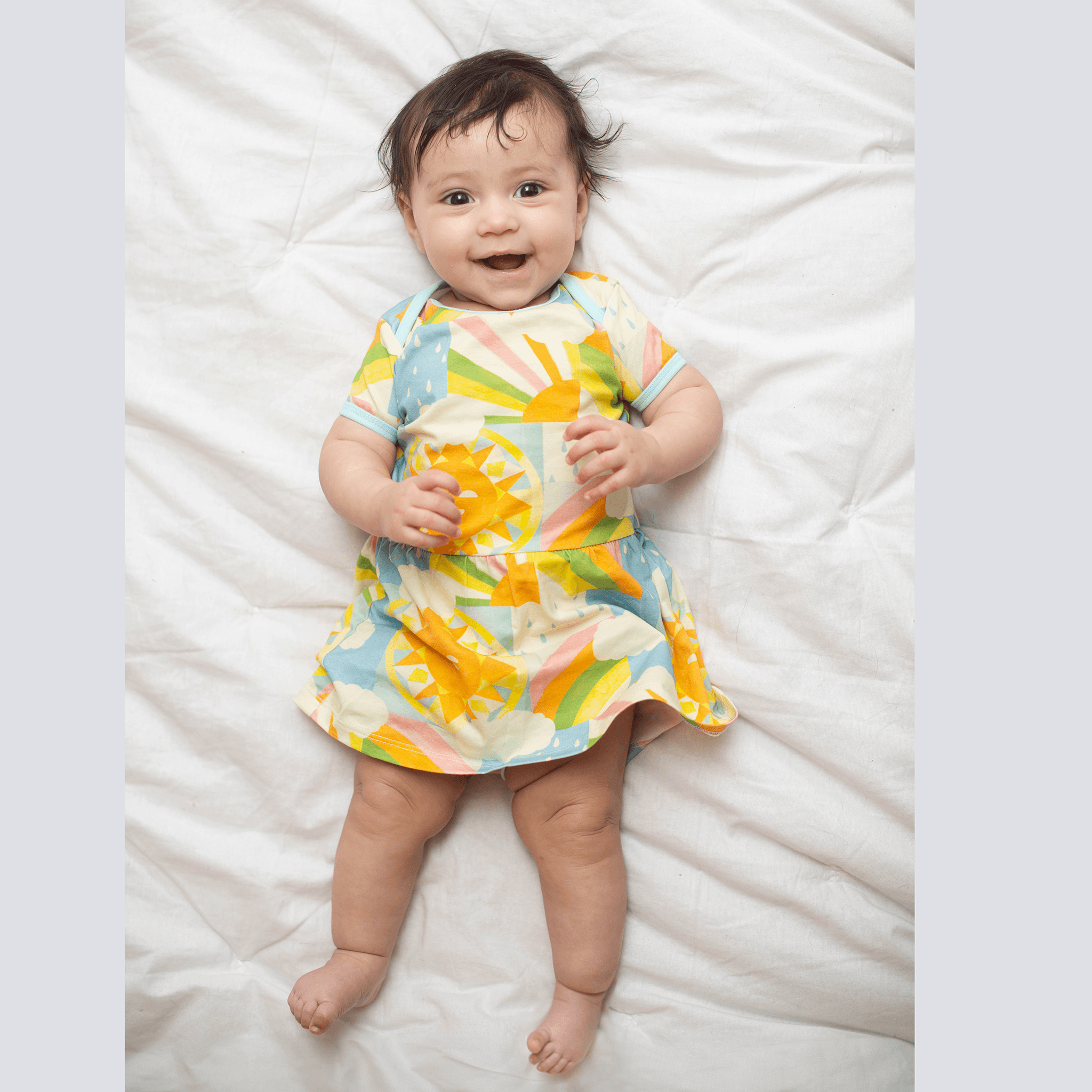 Charlie Baby Onesie Dress | Sun