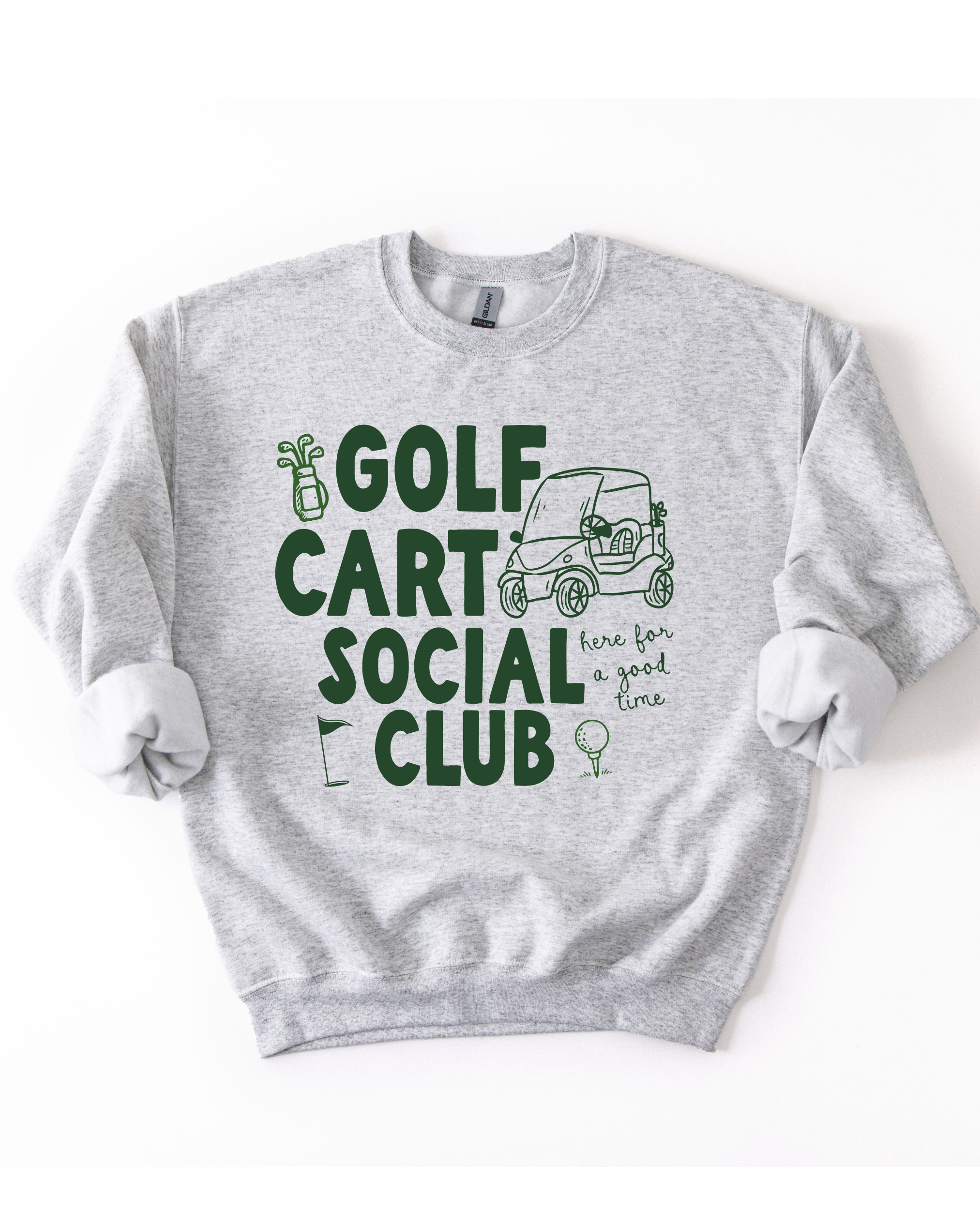 Golf Cart Social Club Pullover