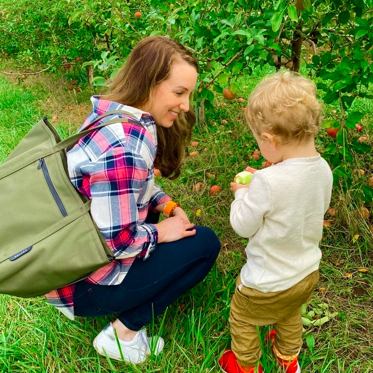 The Diaper Tote, Olive