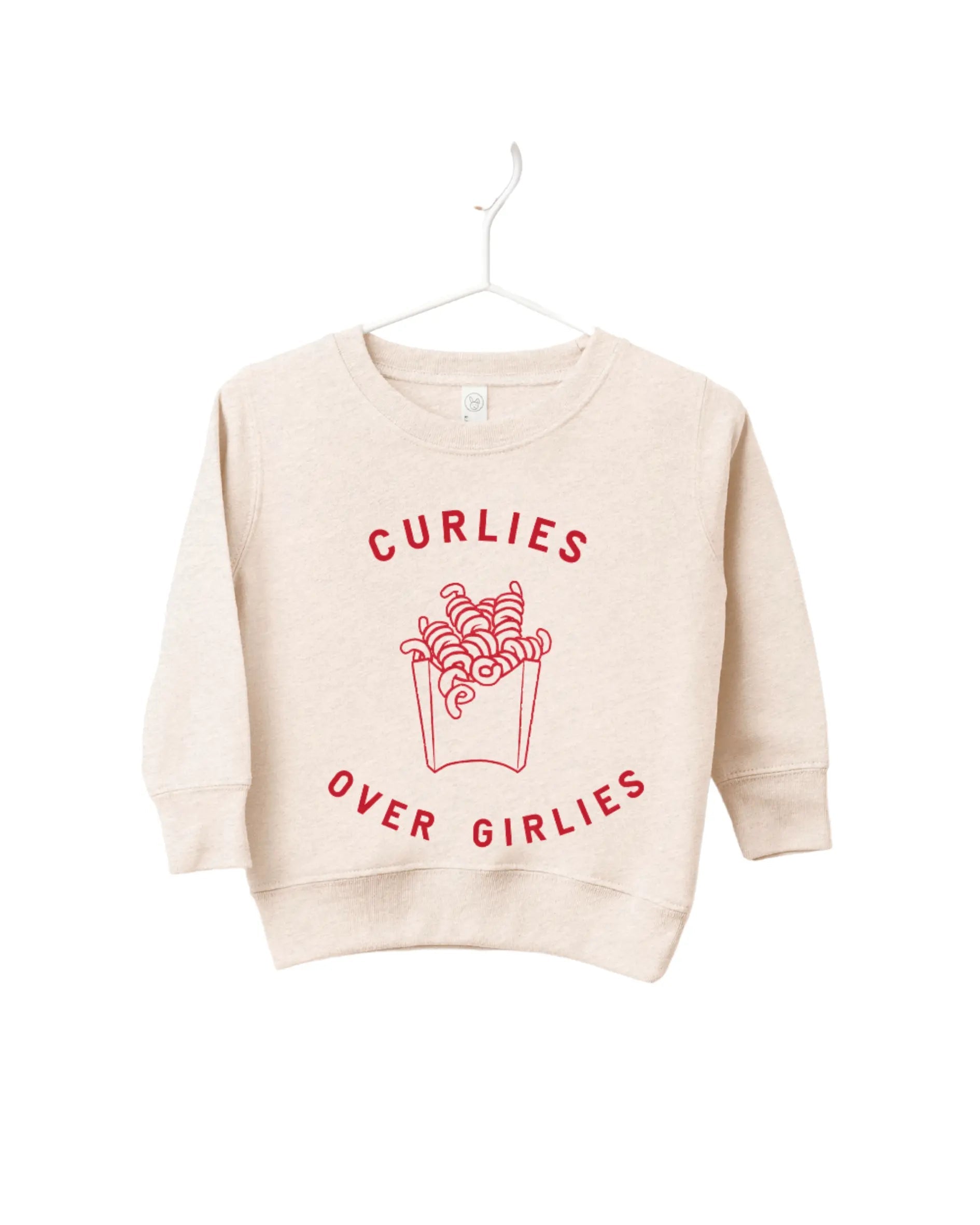 Curlies Over Girlies Pullover