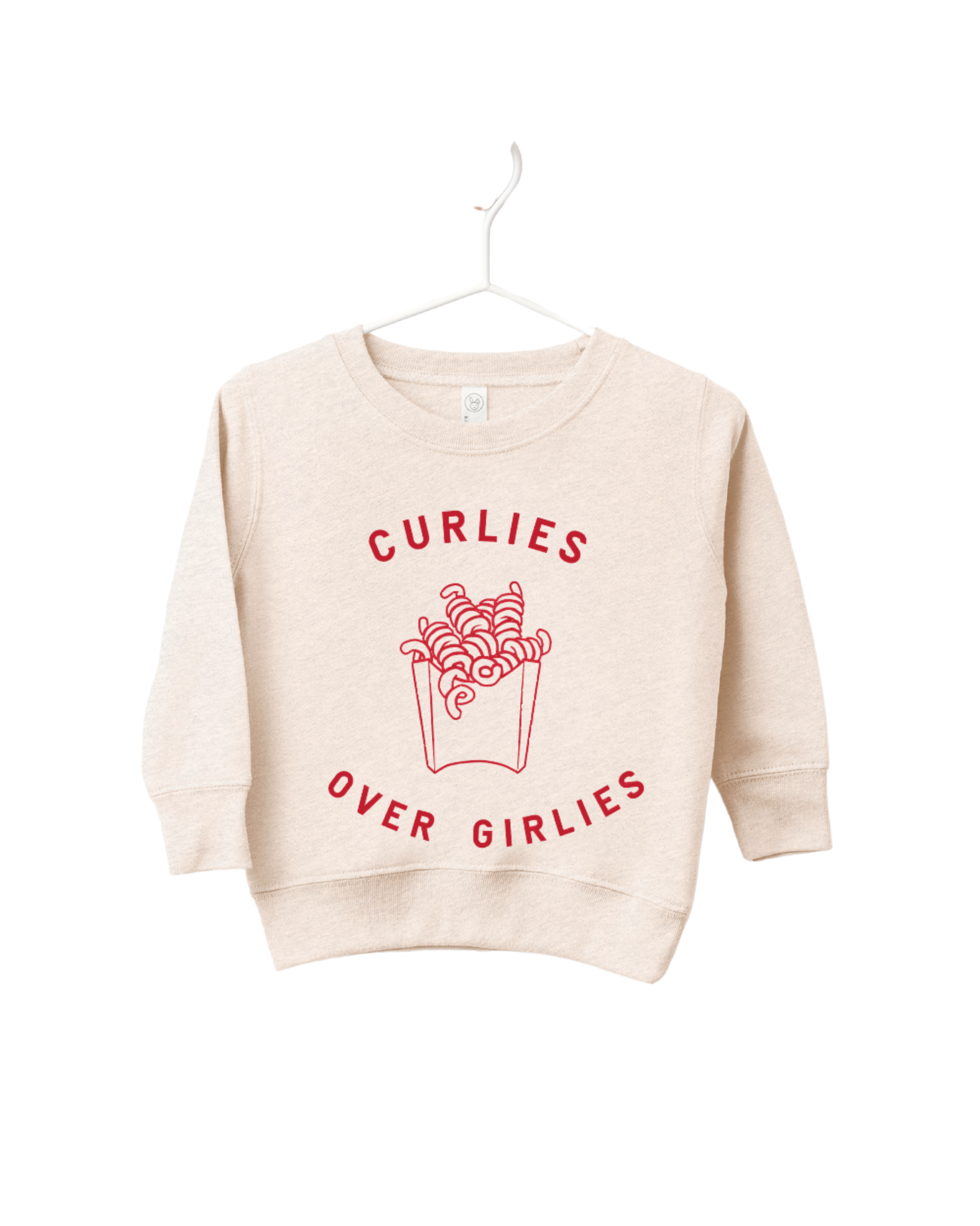 Curlies Over Girlies Pullover