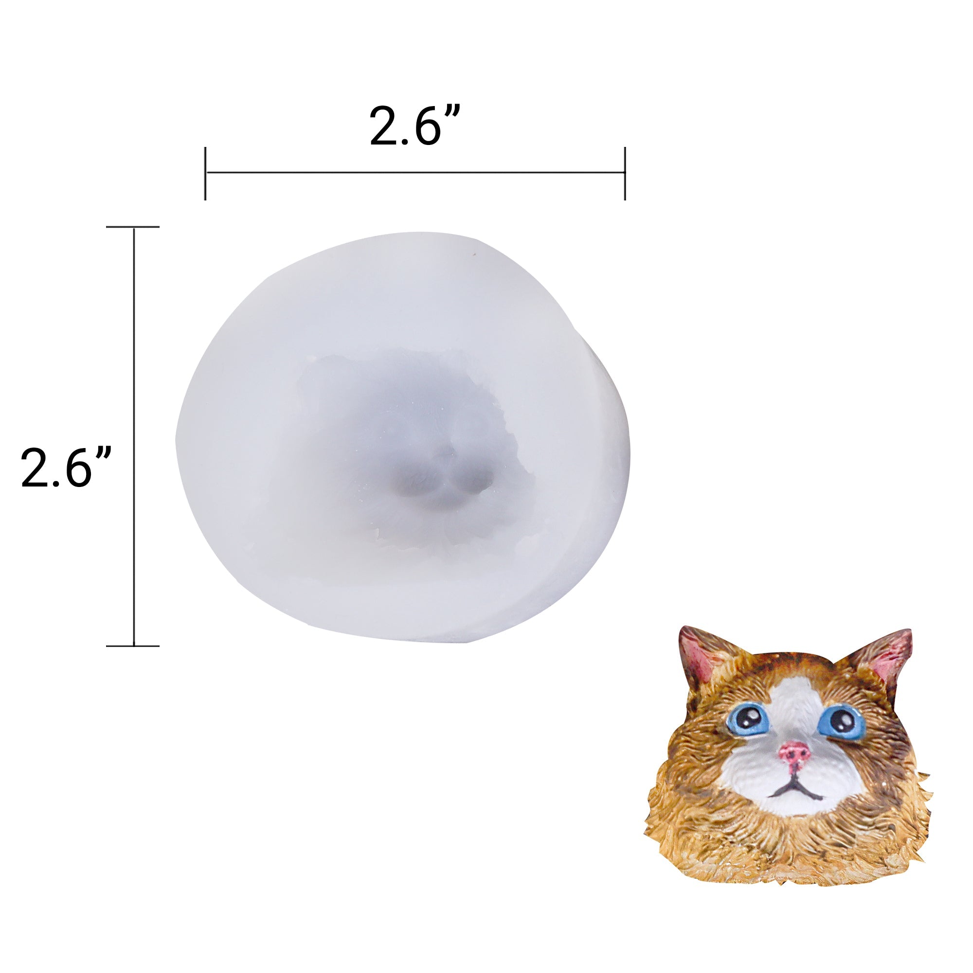 Tp009 Pet Head Silicone Mold