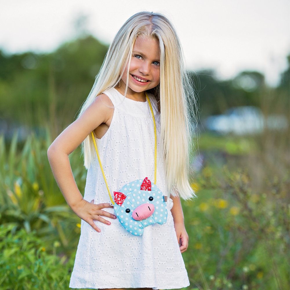 Baby Piglet Purse For Little Girls ( Toddlers / Ages 3-8 Years)
