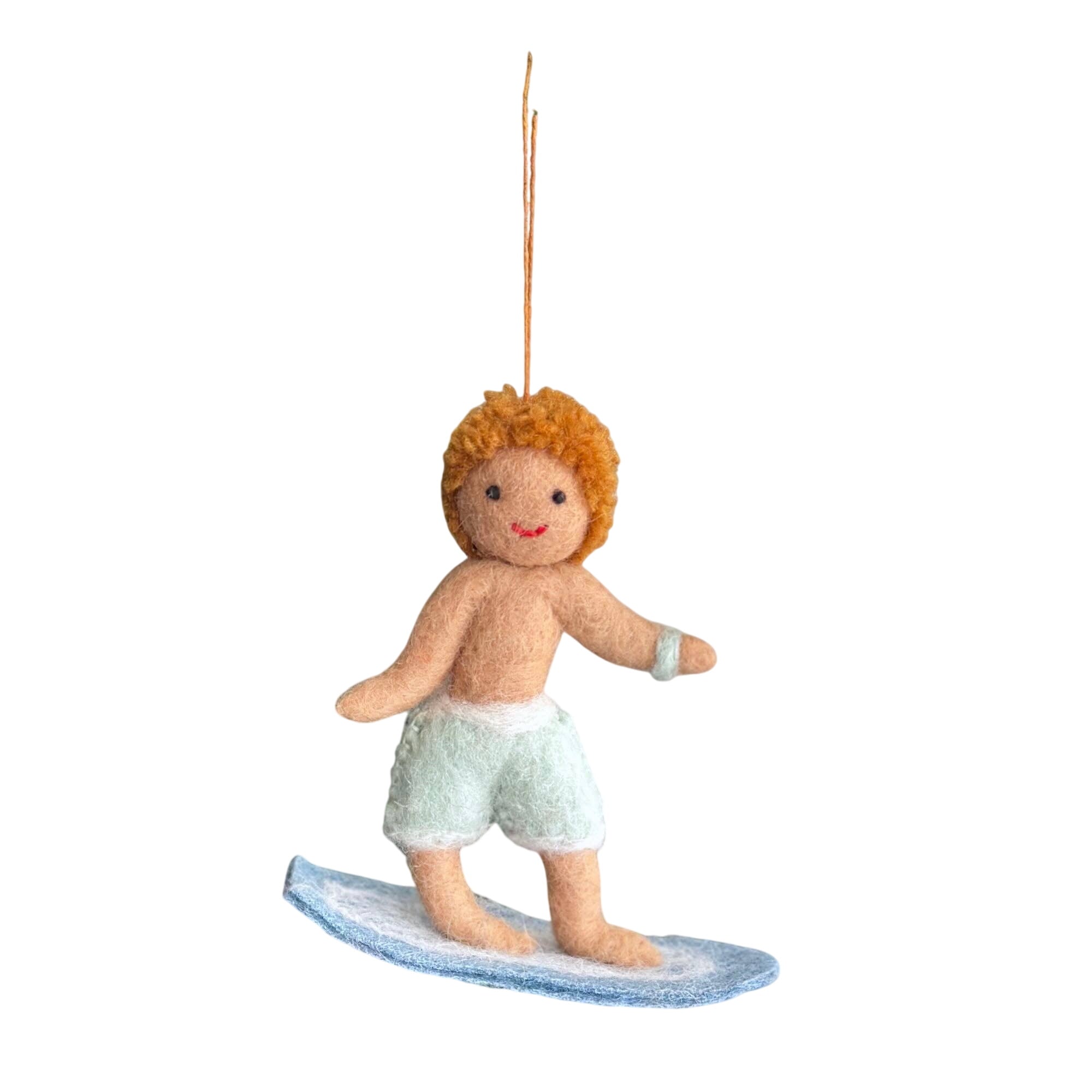Felt Ornament - Surfer Boy