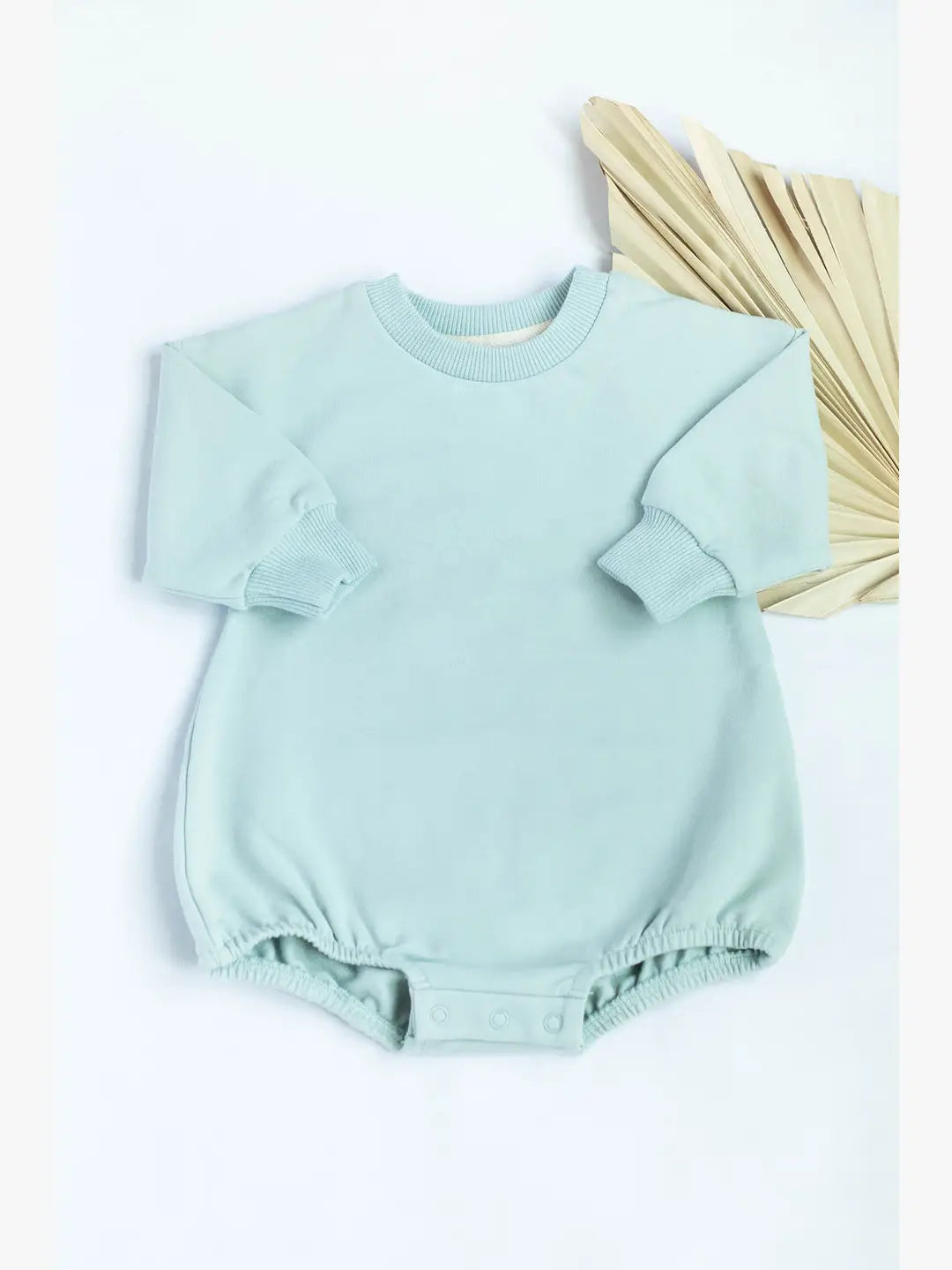 Organic Oversized Sweatshirt Baby Boy Girl Romper