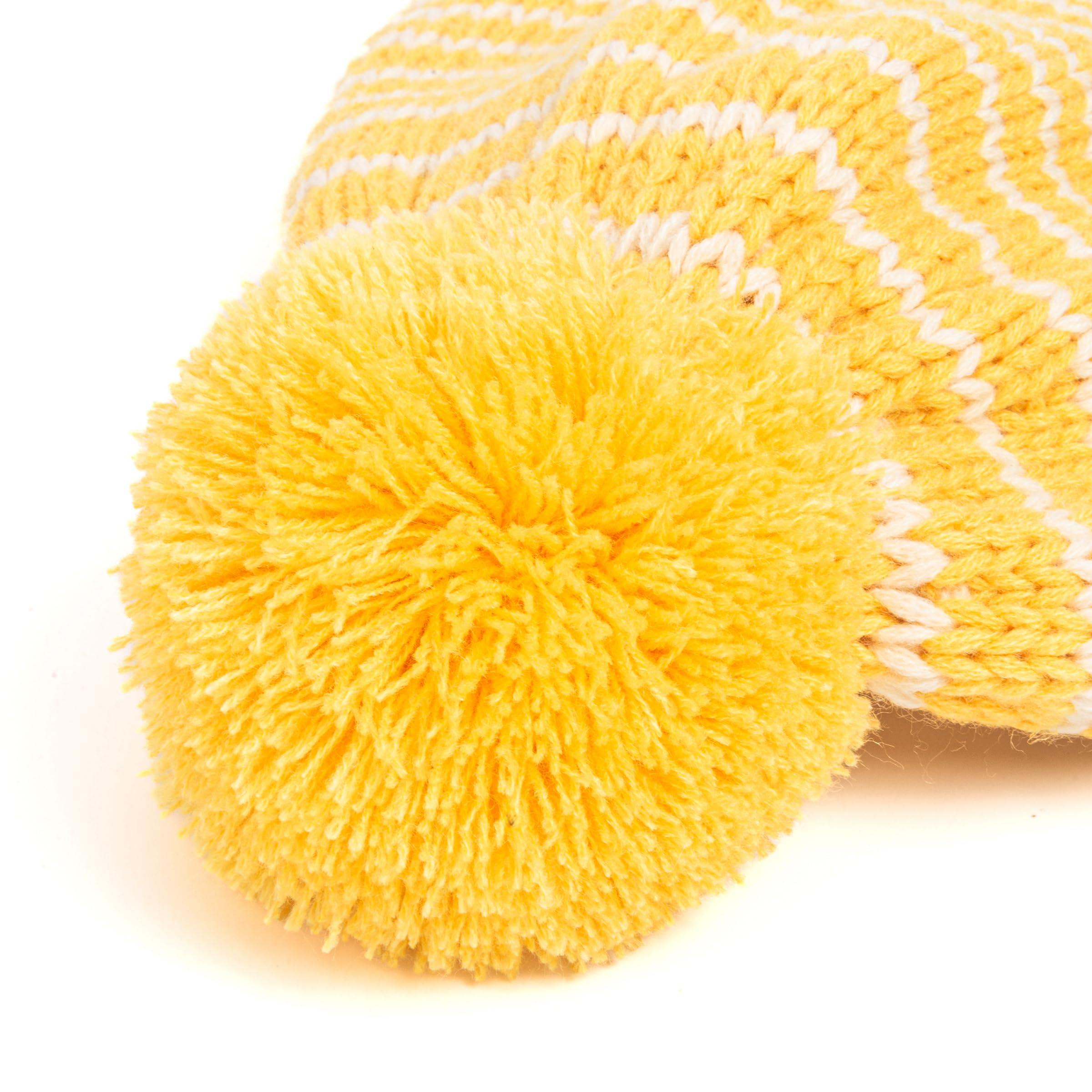 Warm Earflap Knit Beanie Hat With Ties For Toddlers/little Kids 2-6 Years