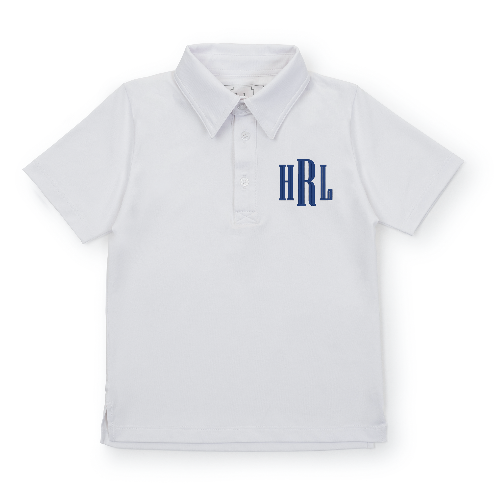 Will Boys' Golf Performance Polo Shirt - White