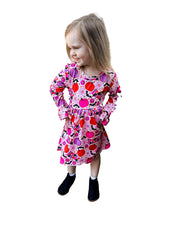 Spooky Season Bell Sleeve Dress