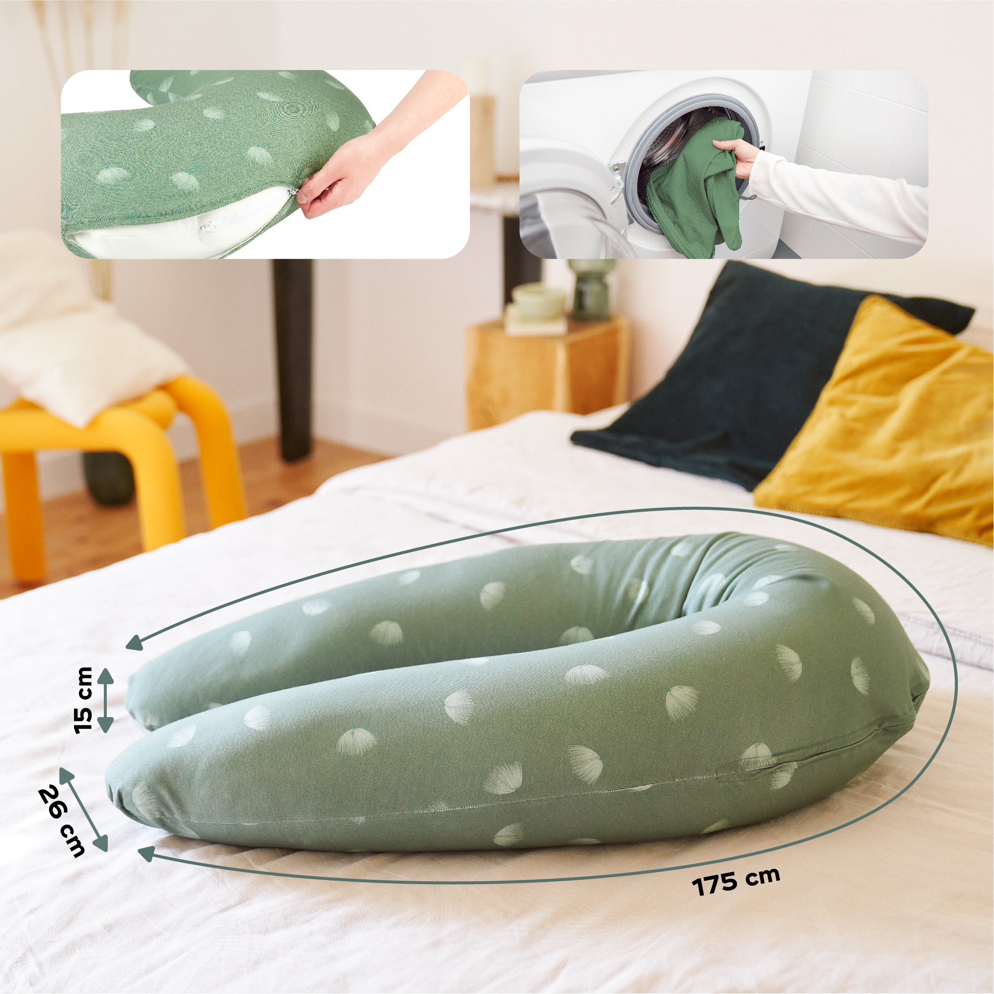 B.love 2-in-1 Pregnancy & Infant Feeding Pillow