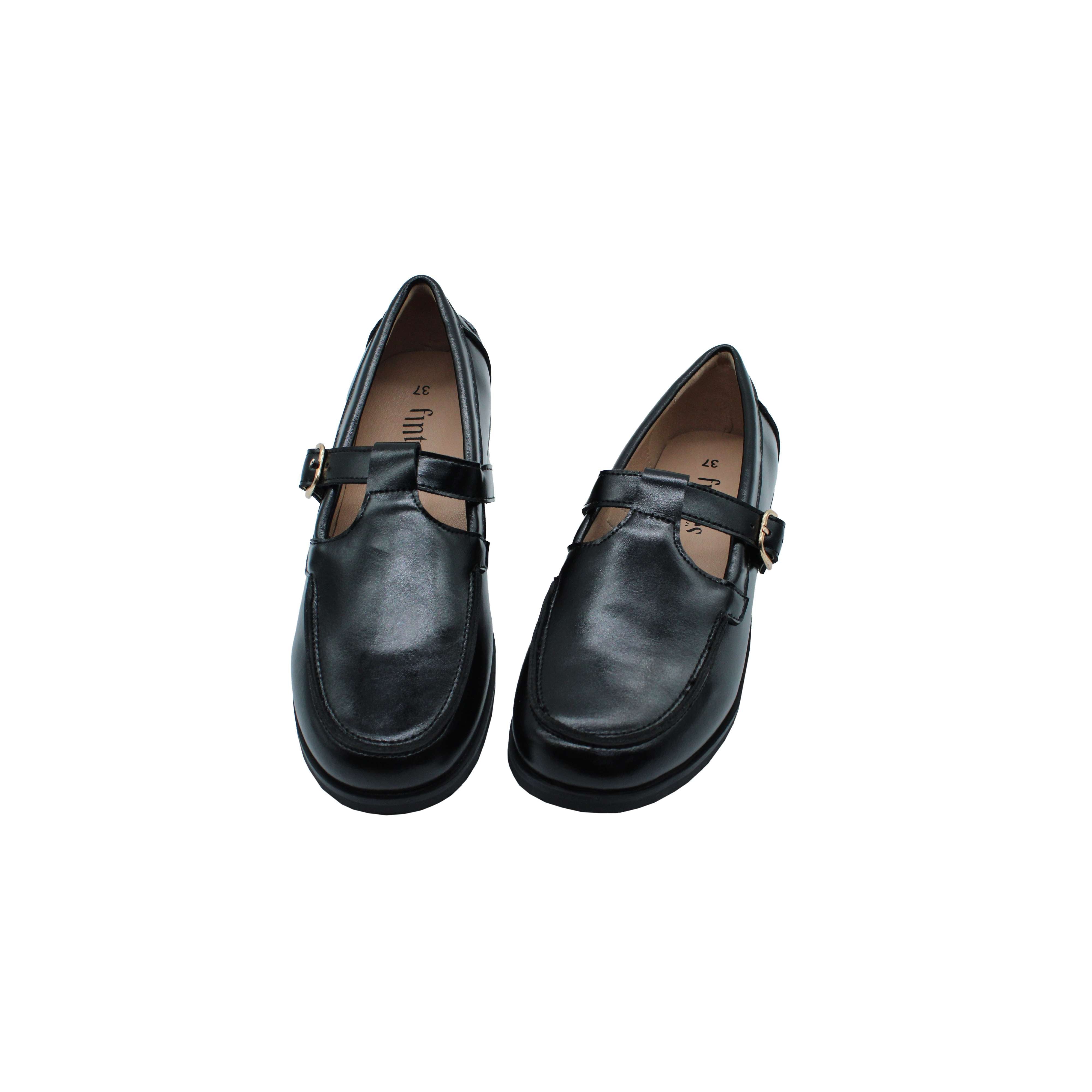 Black Waxed Leather