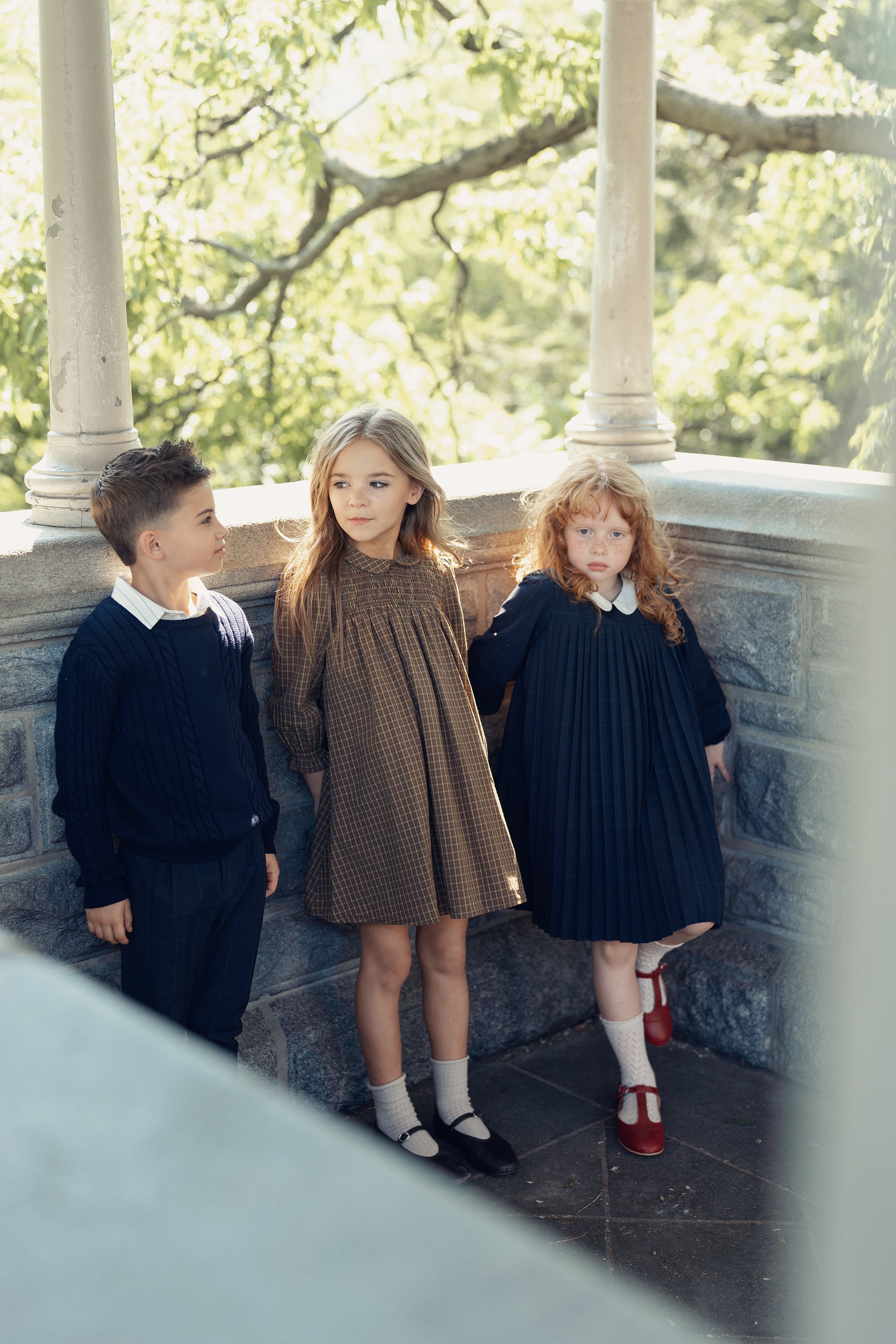 Sean Cable Knit Sweater - Navy