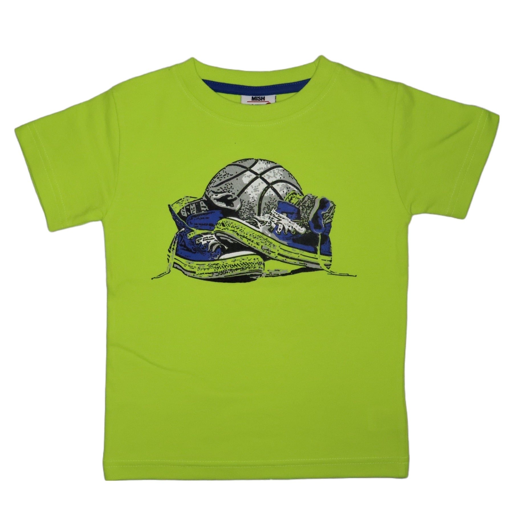 Kids Short Sleeve Tee - Basketball Kicks