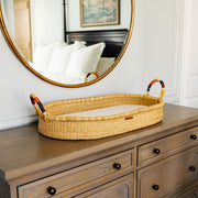 Changing Basket rainbow Vegan Handle