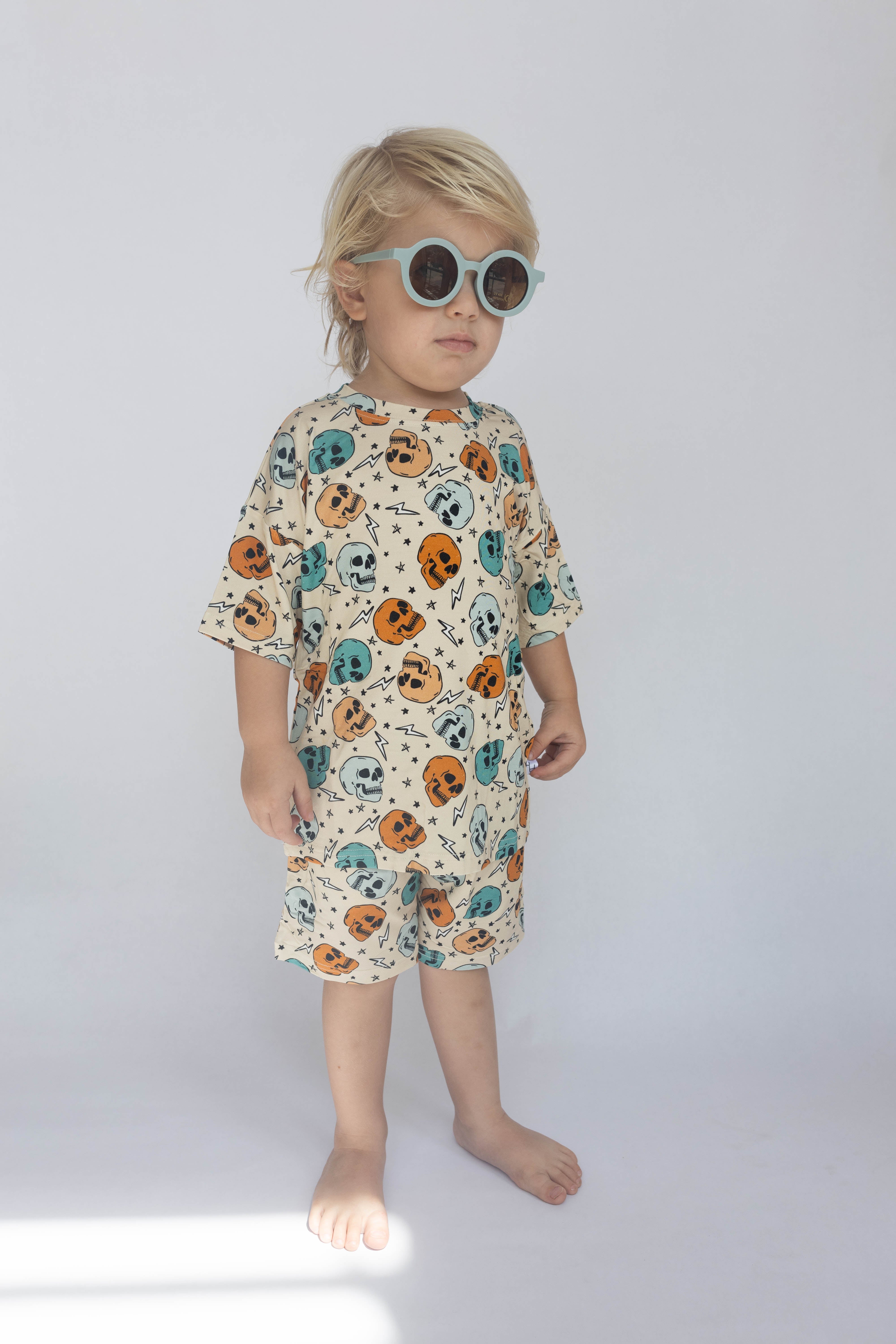 Skulls Boy's Casual Set