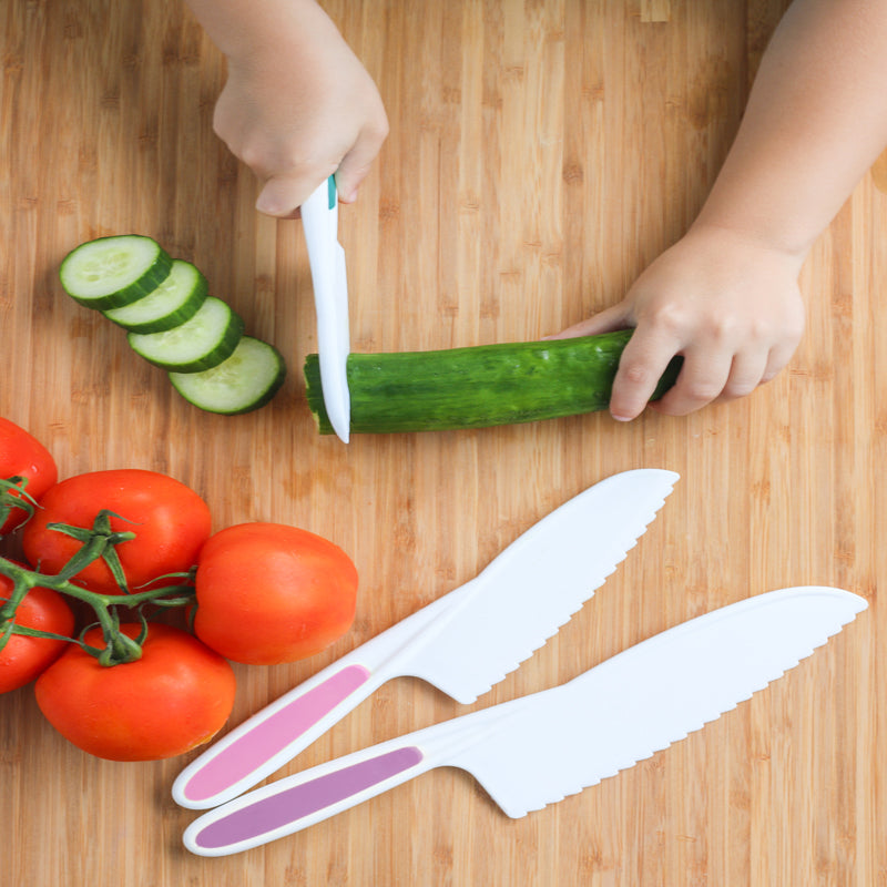 Tovla Jr. Kid-safe Knife Set | Safe Cooking Knives For Kids Ages 4+