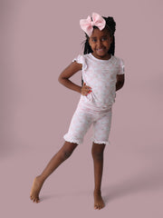 Exclusive Ducks And Daisies Dream Ruffle Short Set