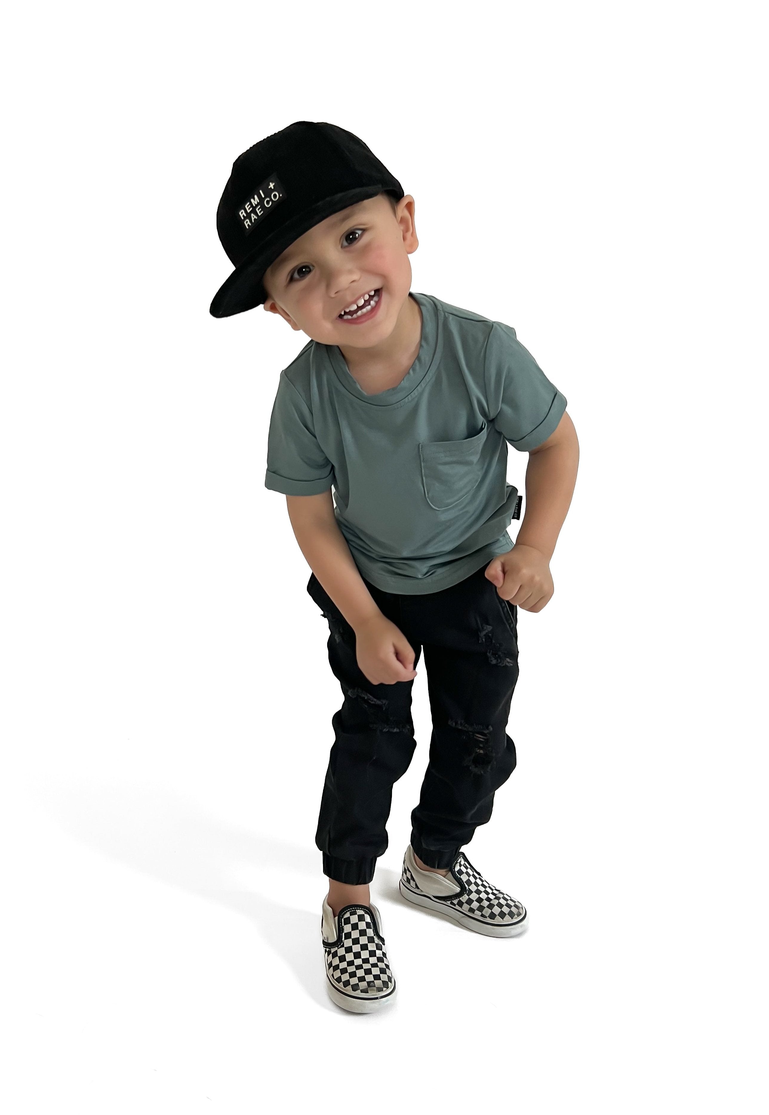 Bamboo Pocket Tee - Spruce