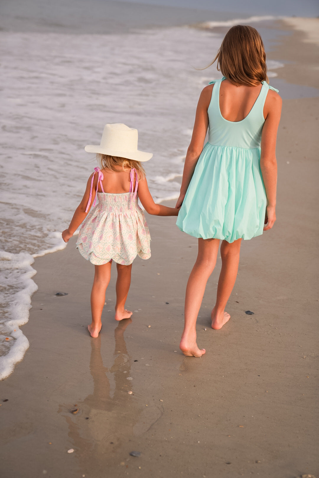 Floral Fancies Scallop Tunic Set