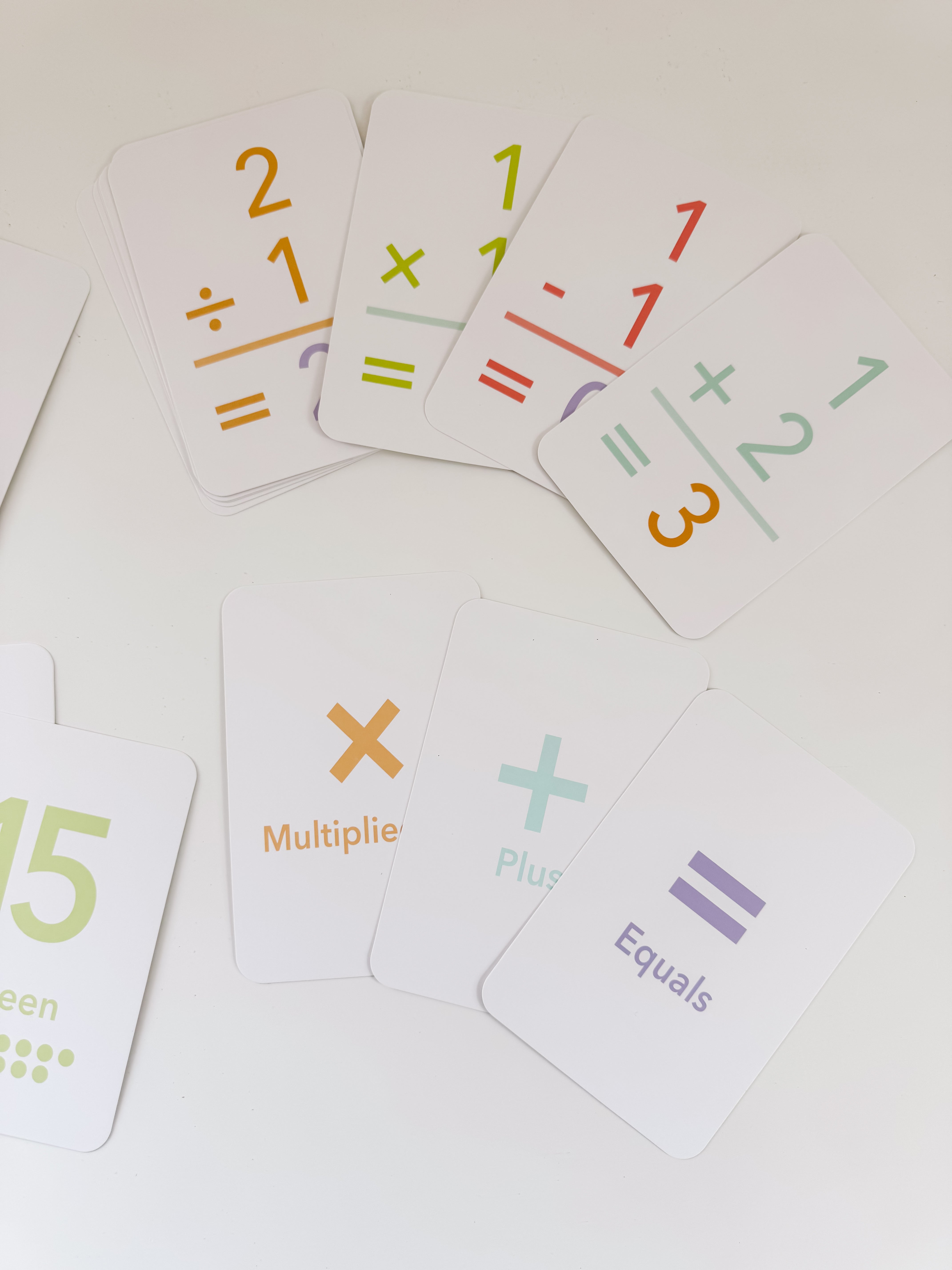 Math Flashcards Bundle